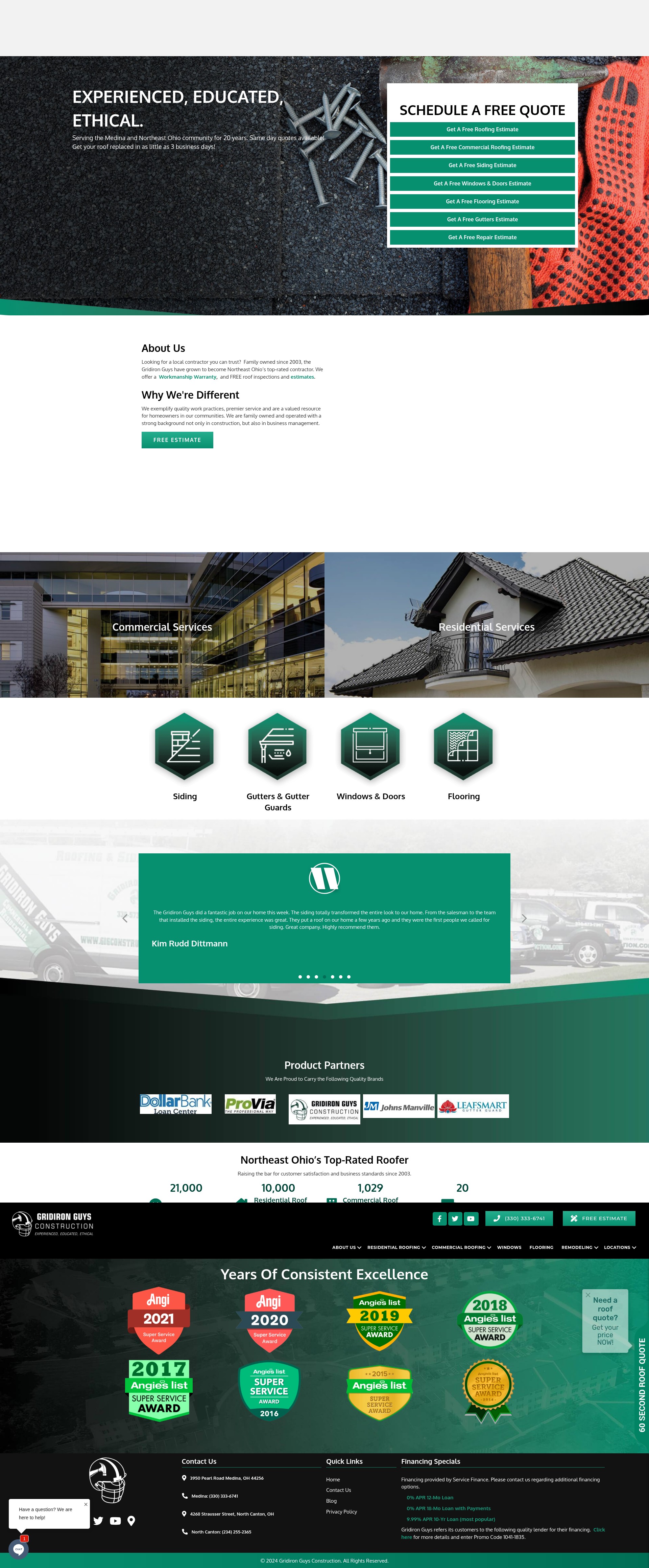 Screenshot of gigconstruction.com