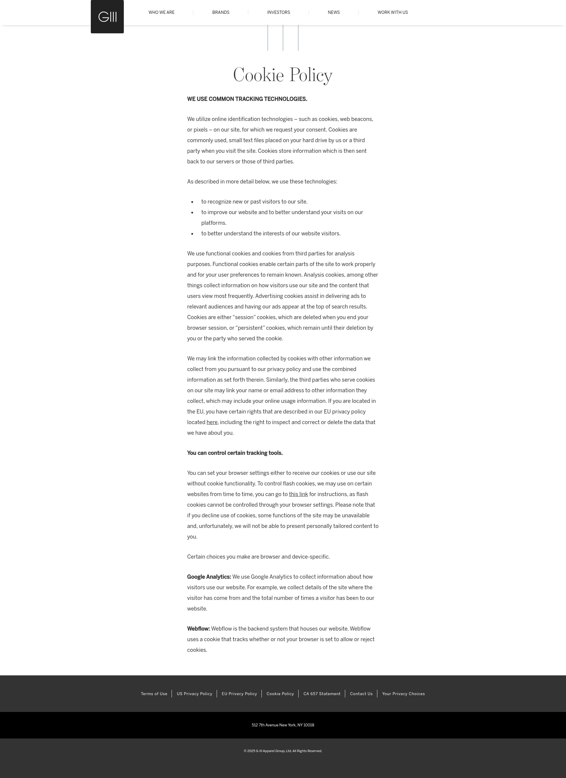 Screenshot of giii.com