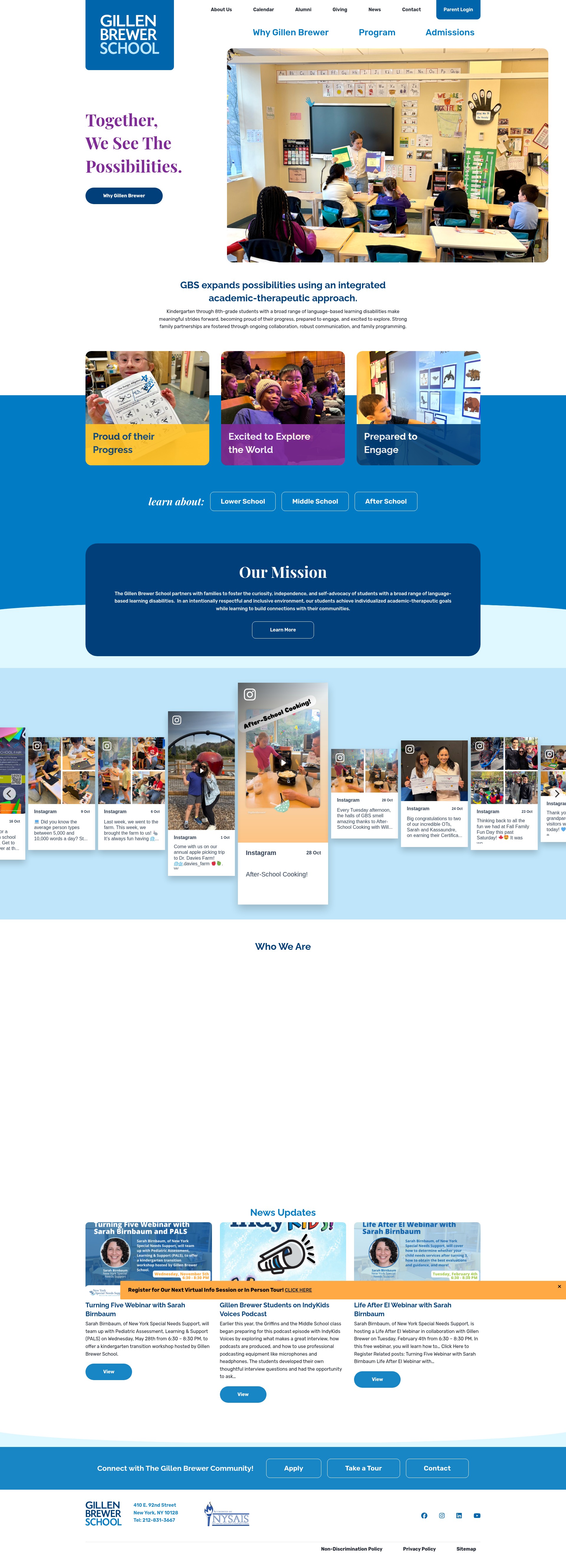 Screenshot of gillenbrewer.com