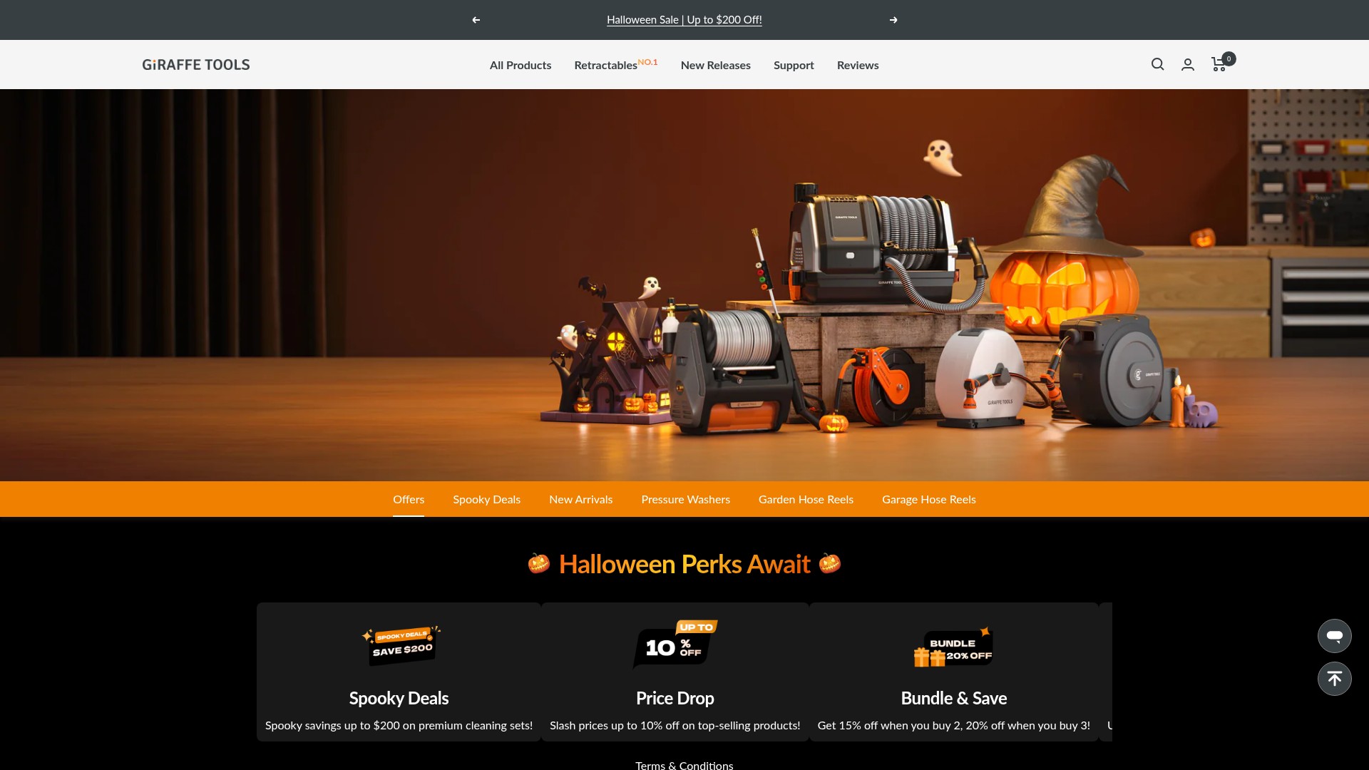 Screenshot of giraffetools.com
