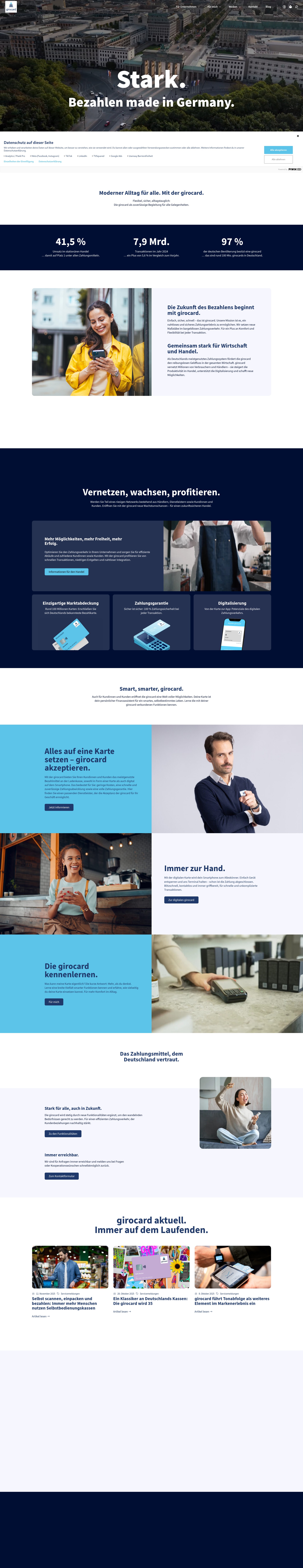 Screenshot of girocard.eu