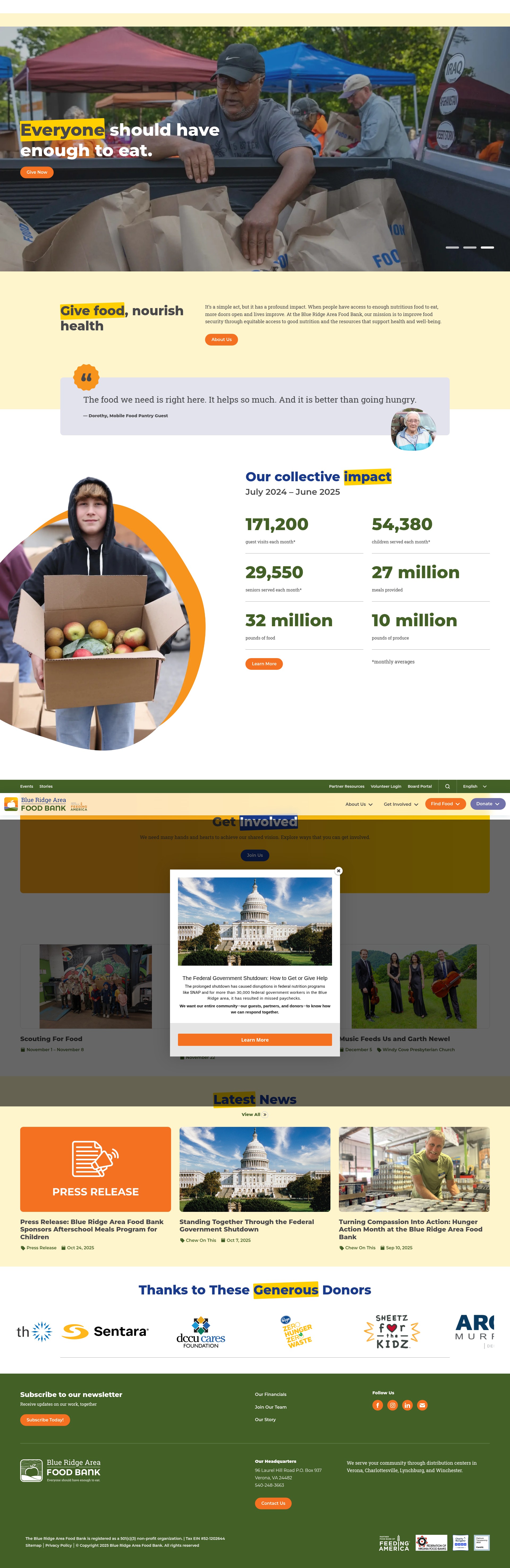 Screenshot of give.brafb.org