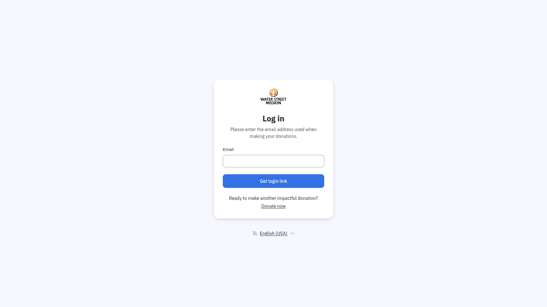 Screenshot of give.wsm.org