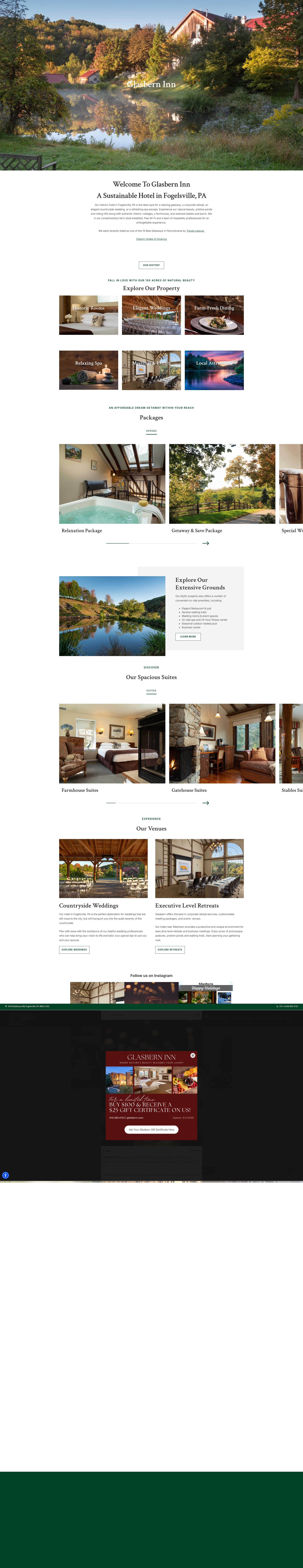 Screenshot of glasbern.com