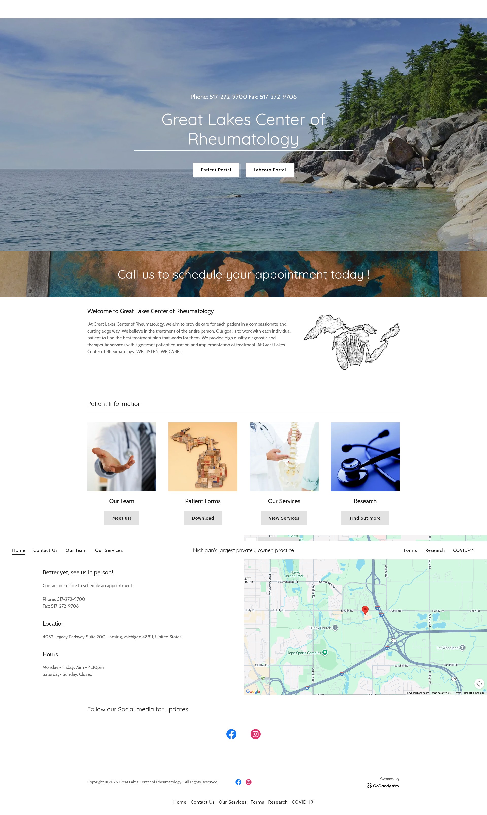 Screenshot of glcor.com