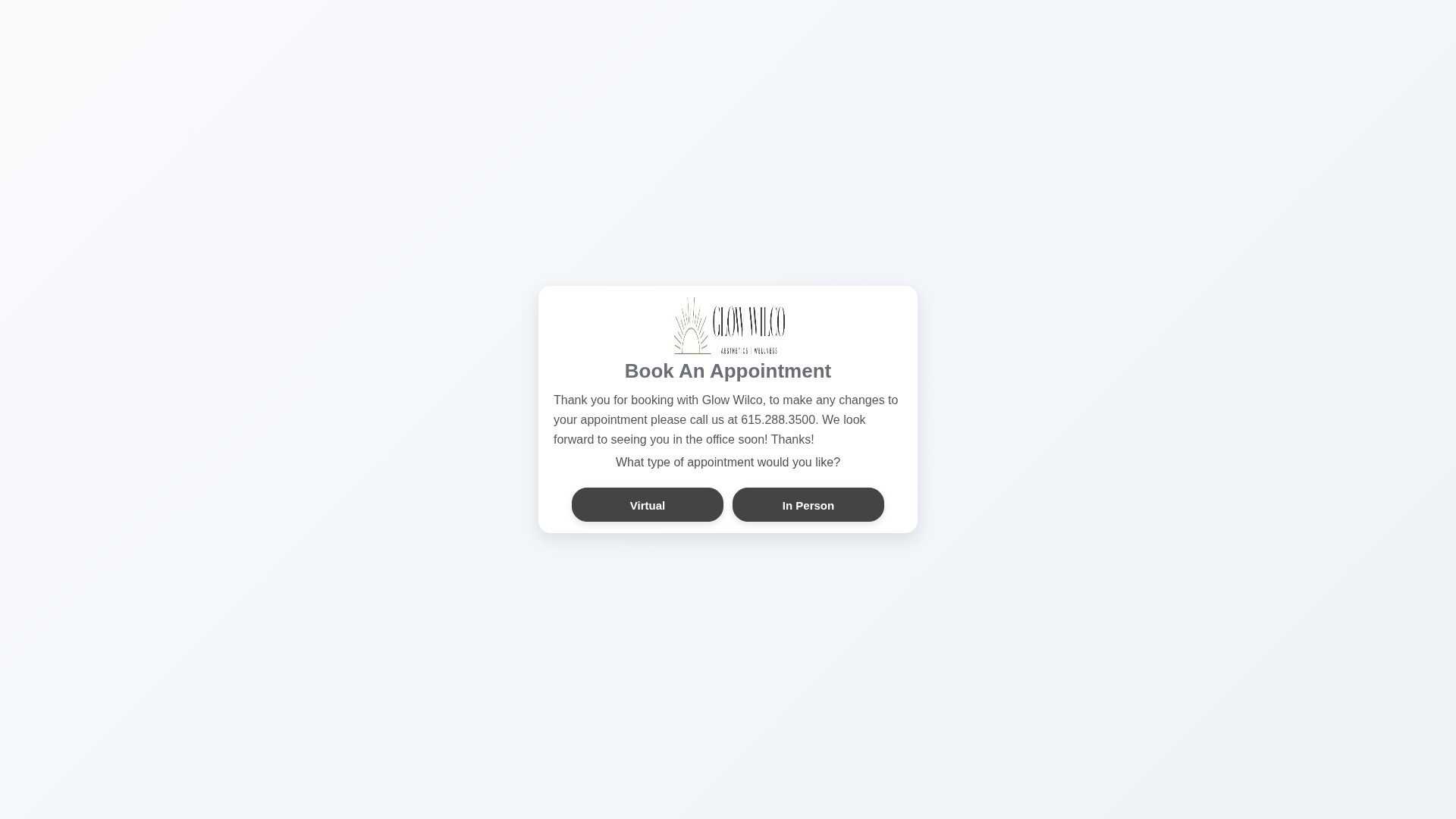 Screenshot of glowwilco.com