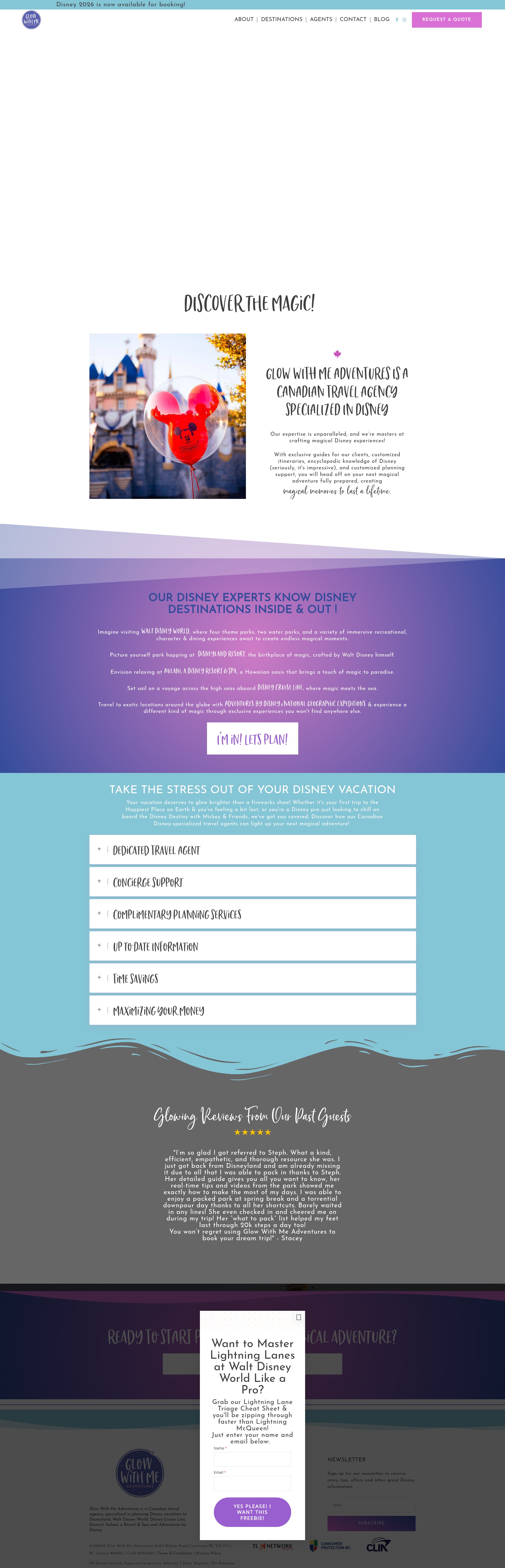 Screenshot of glowwithmeadventures.com