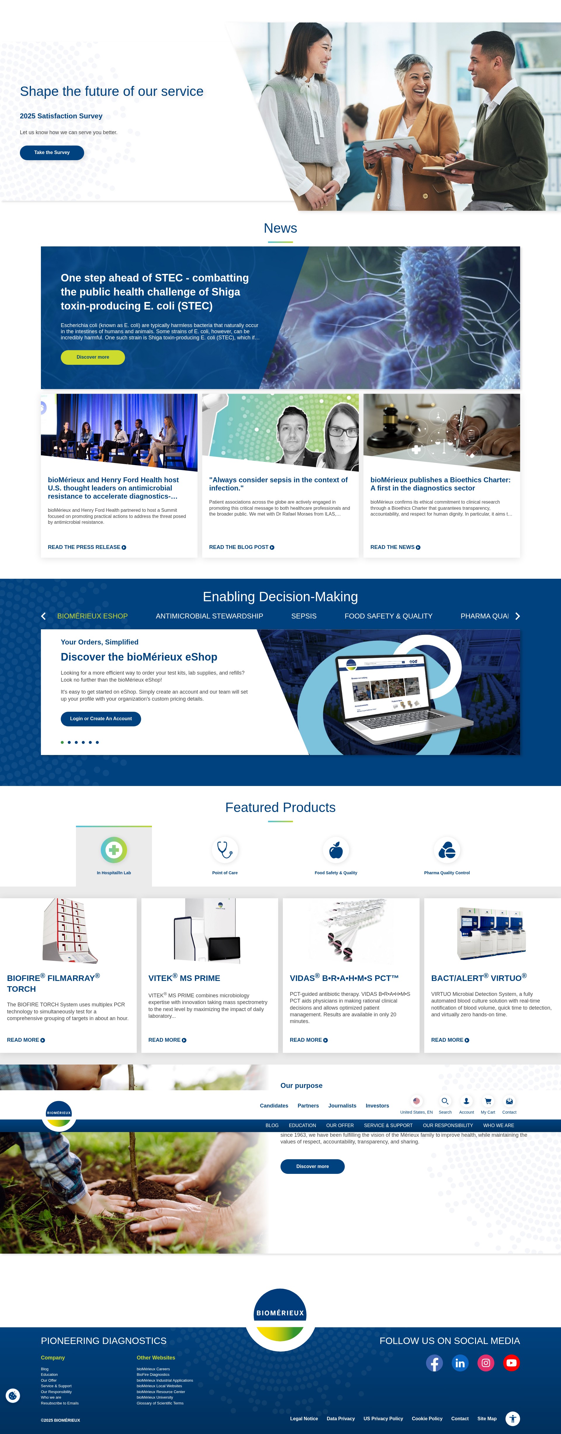 Screenshot of go.biomerieux.com