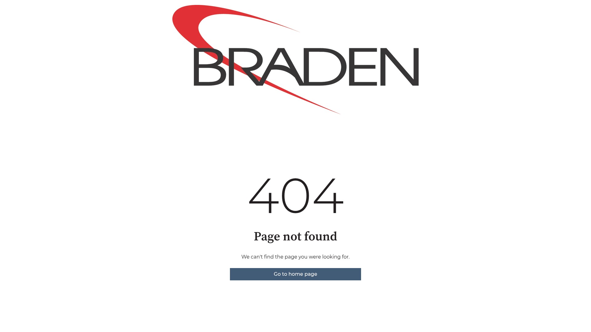 Screenshot of go.bradenonline.com