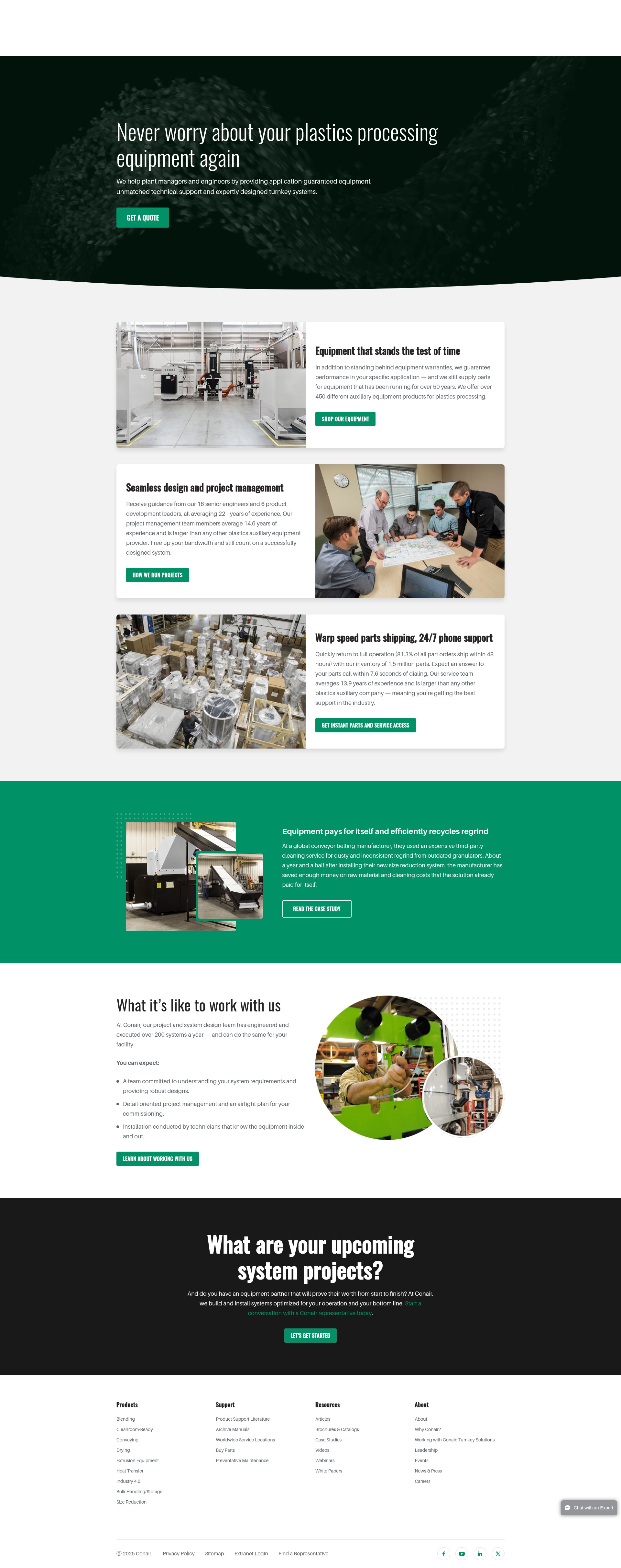 Screenshot of go.conairgroup.com