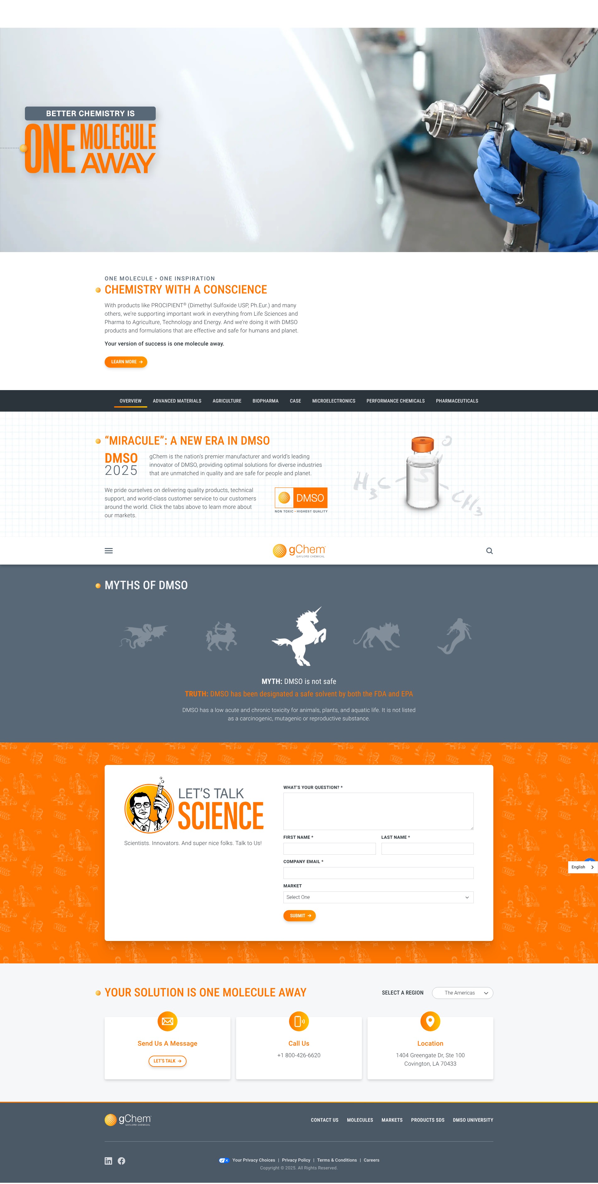 Screenshot of go.gaylordchemical.com