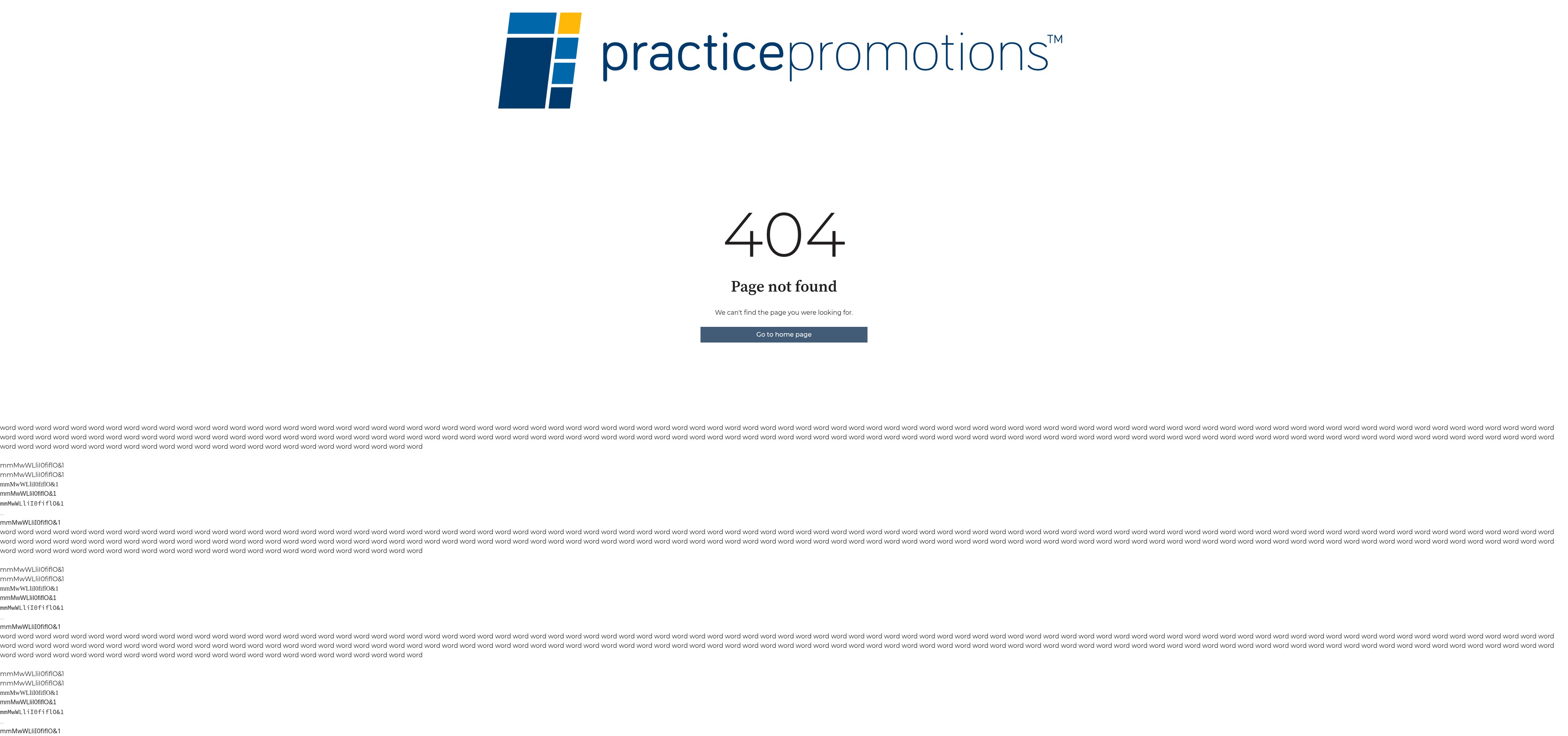 Screenshot of go.practicepromotions.net