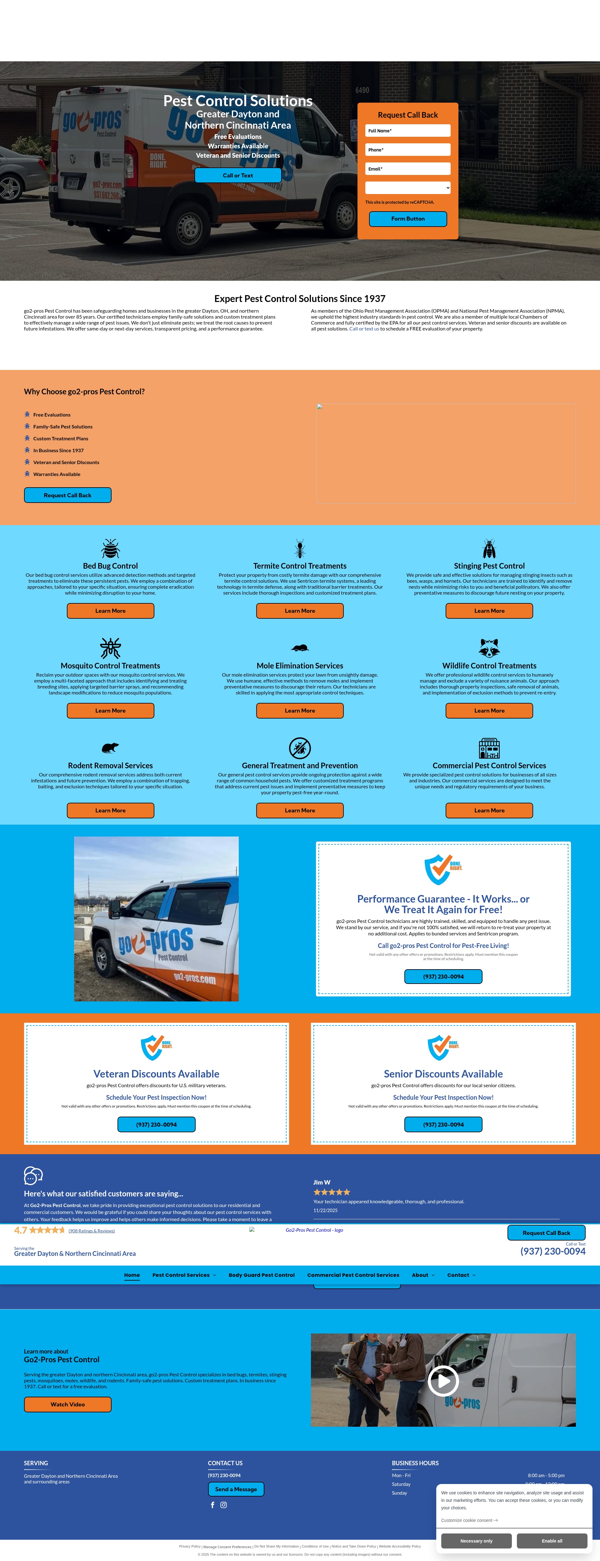 Screenshot of go2-pros.com