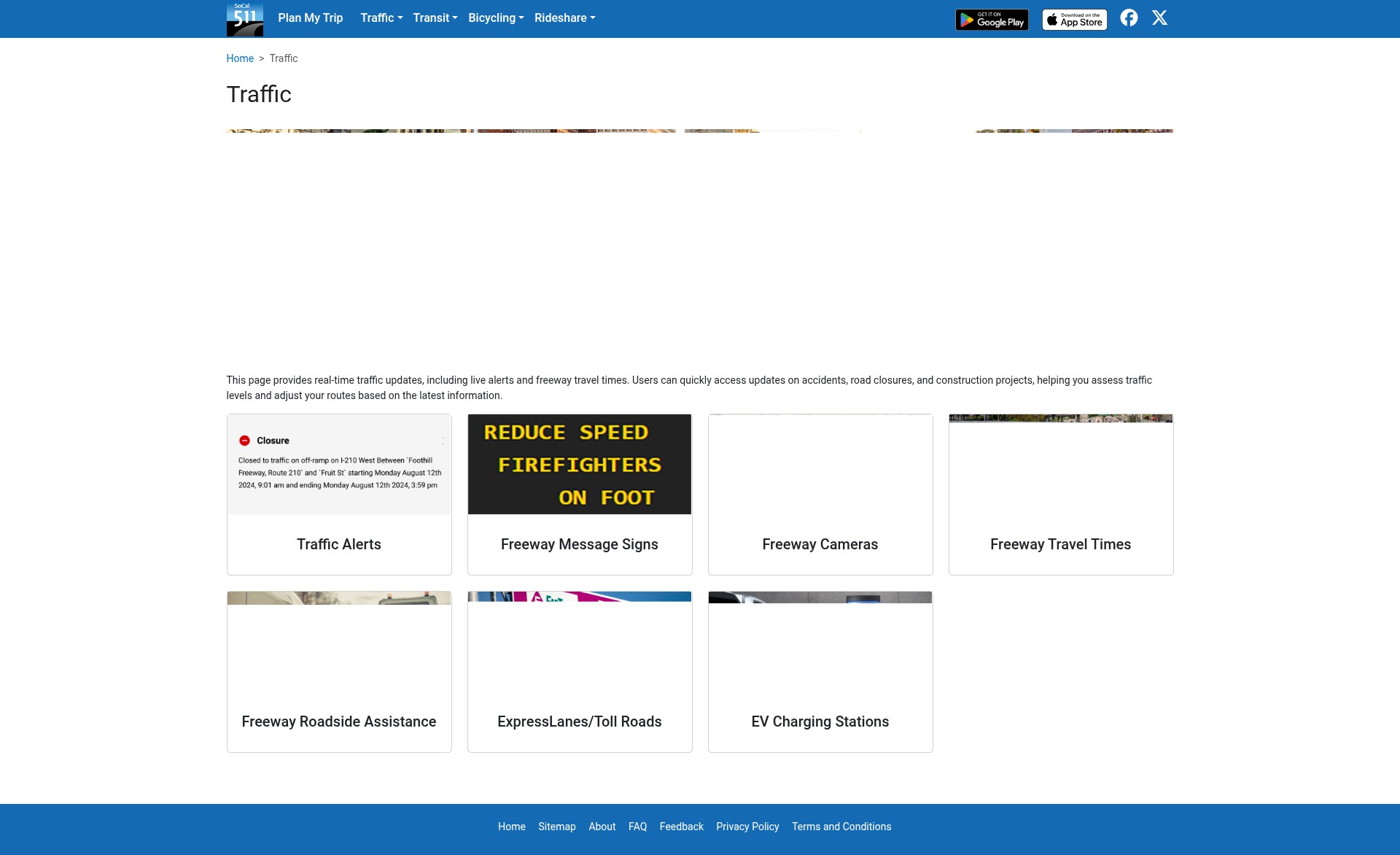 Screenshot of go511.com