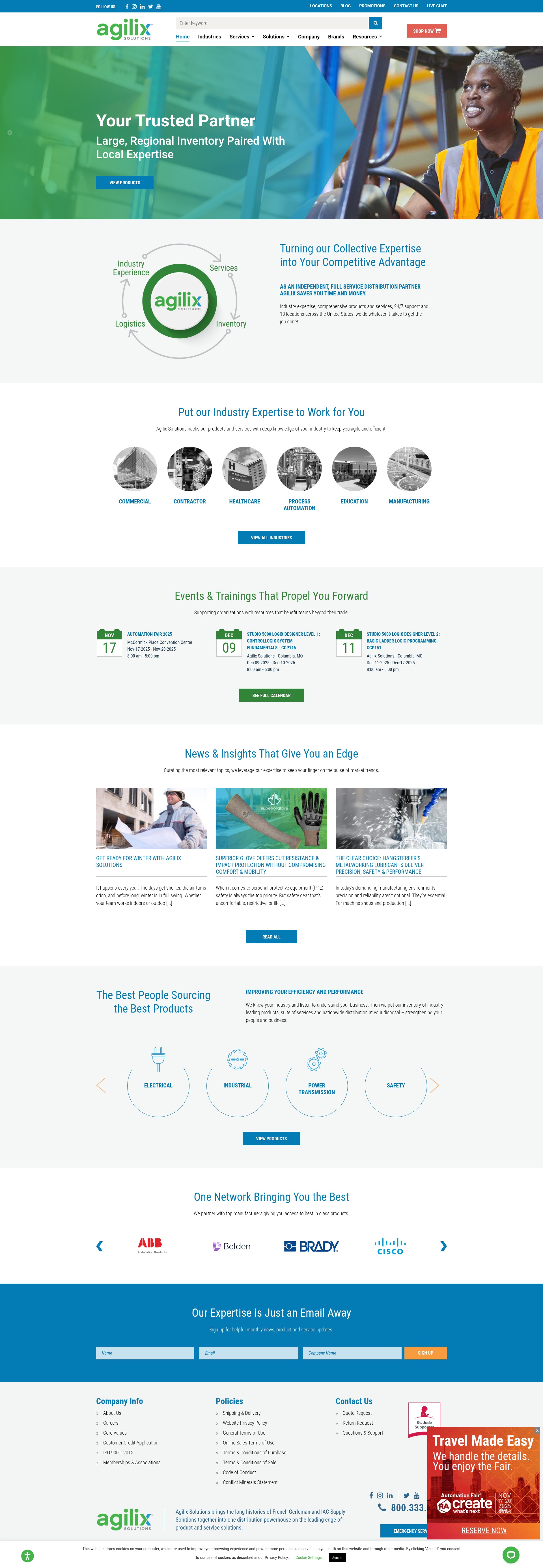 Screenshot of goagilix.com
