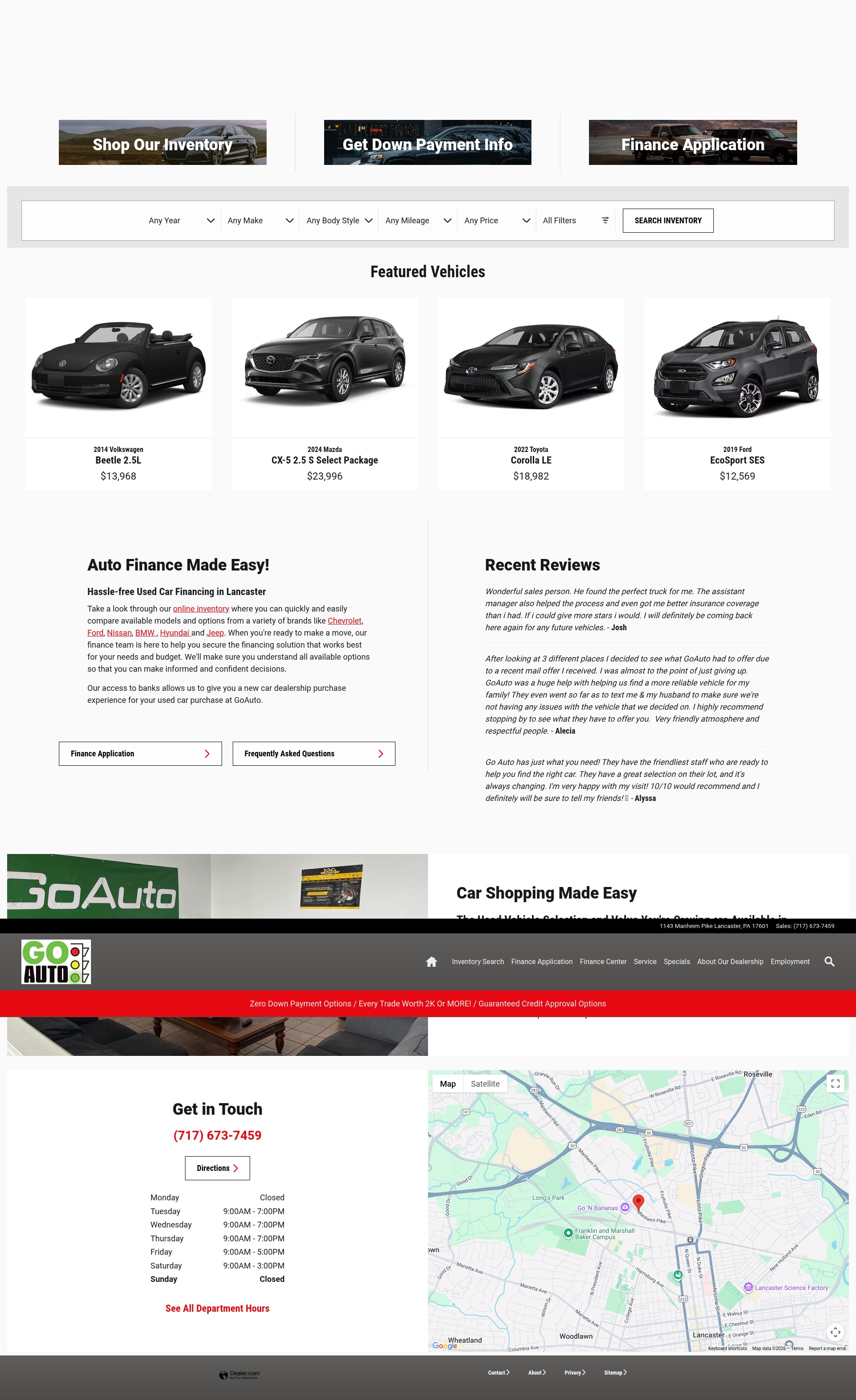 Screenshot of goautopa.com