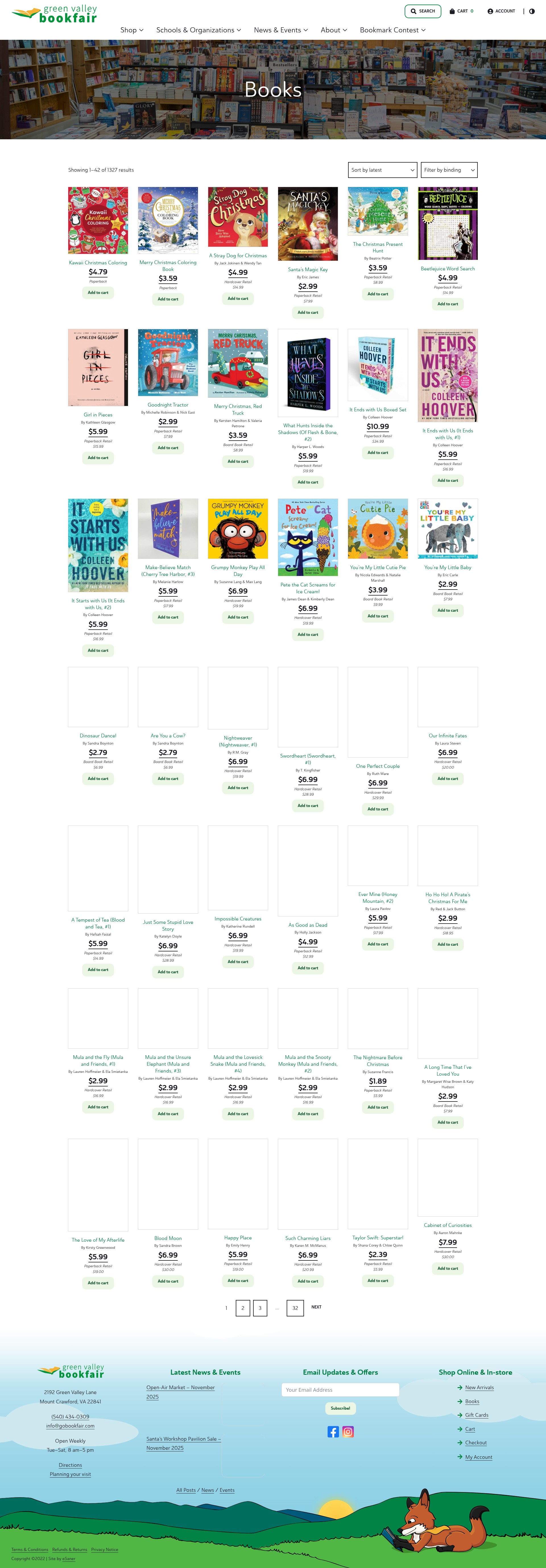 Screenshot of gobookfair.com