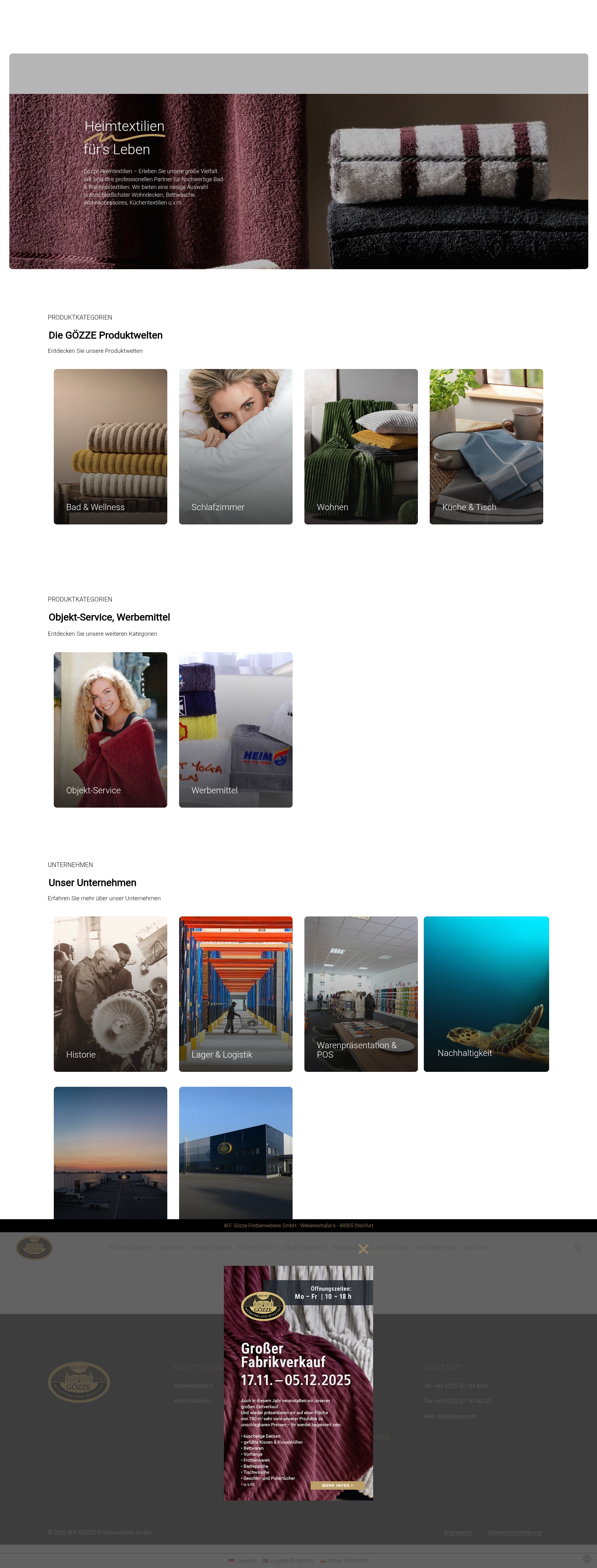 Screenshot of goezze.com