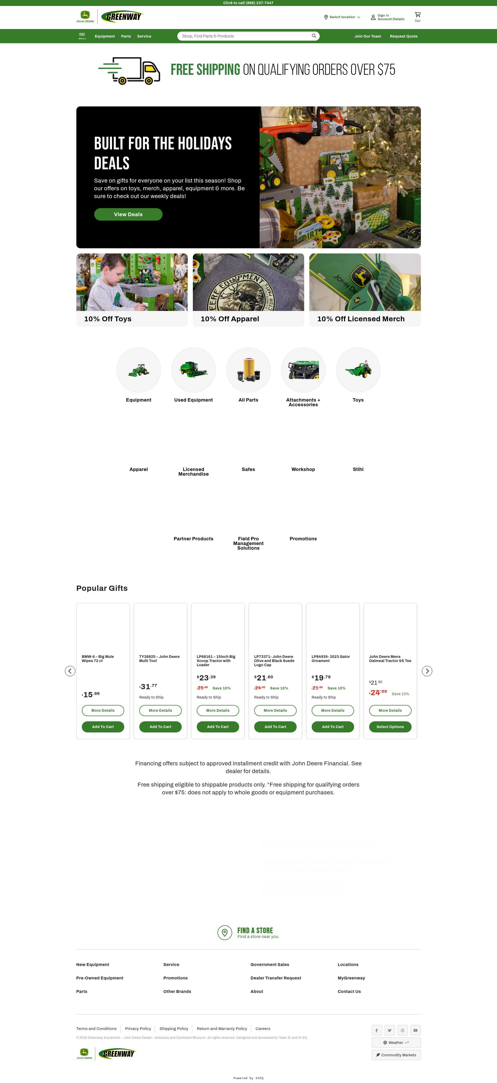 Screenshot of gogreenway.com