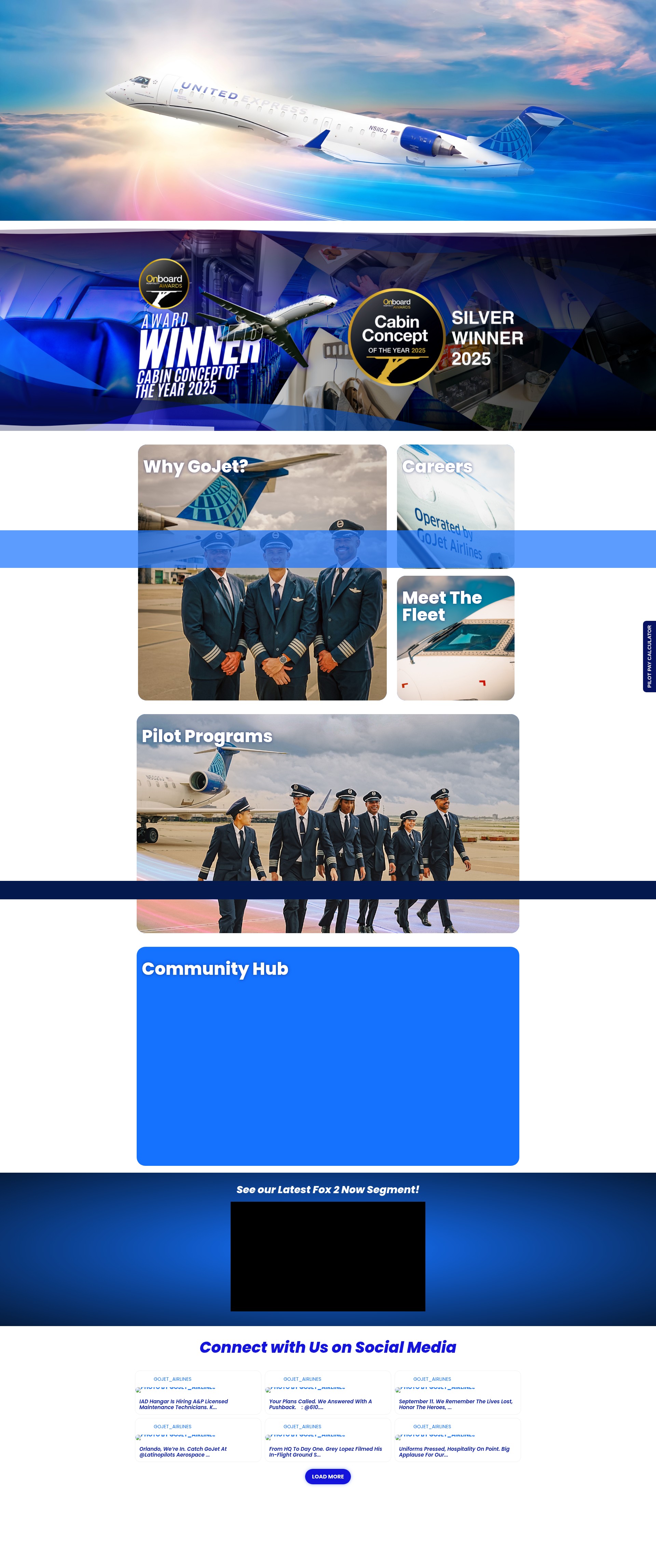 Screenshot of gojetairlines.com