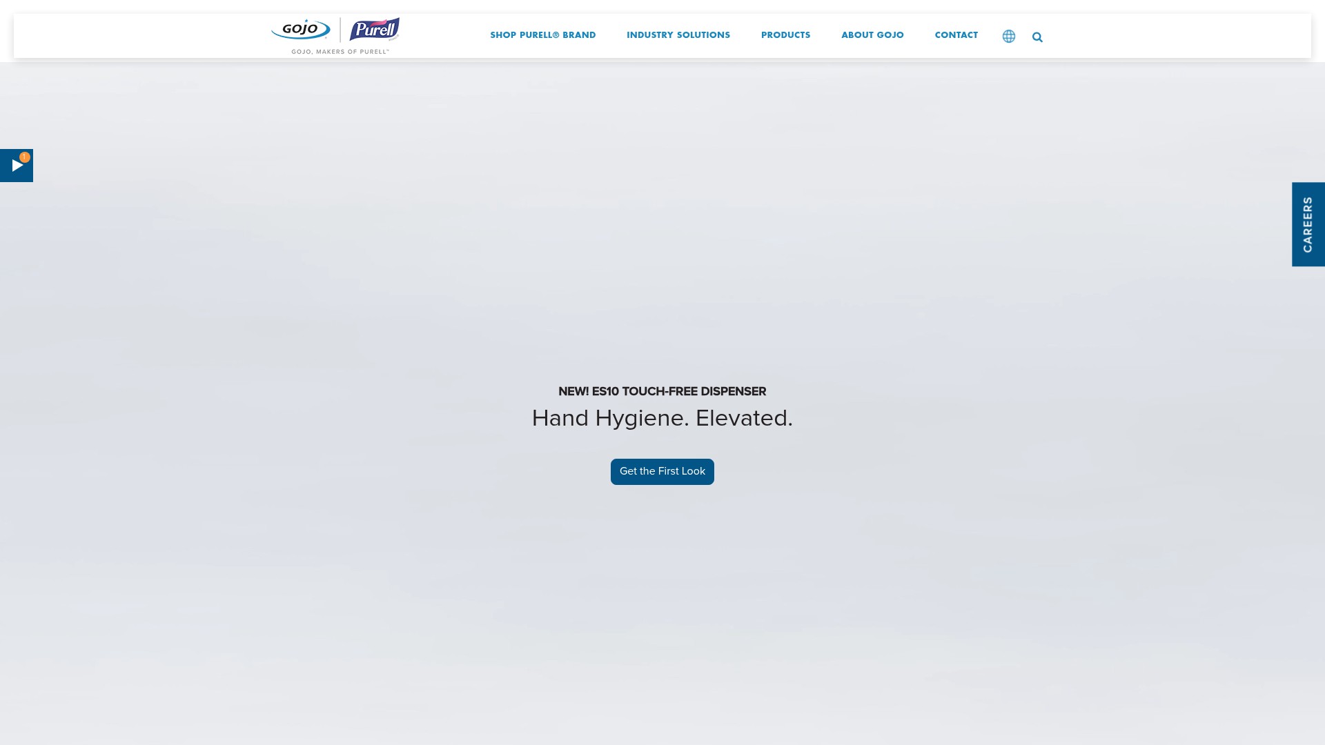 Screenshot of gojo.com