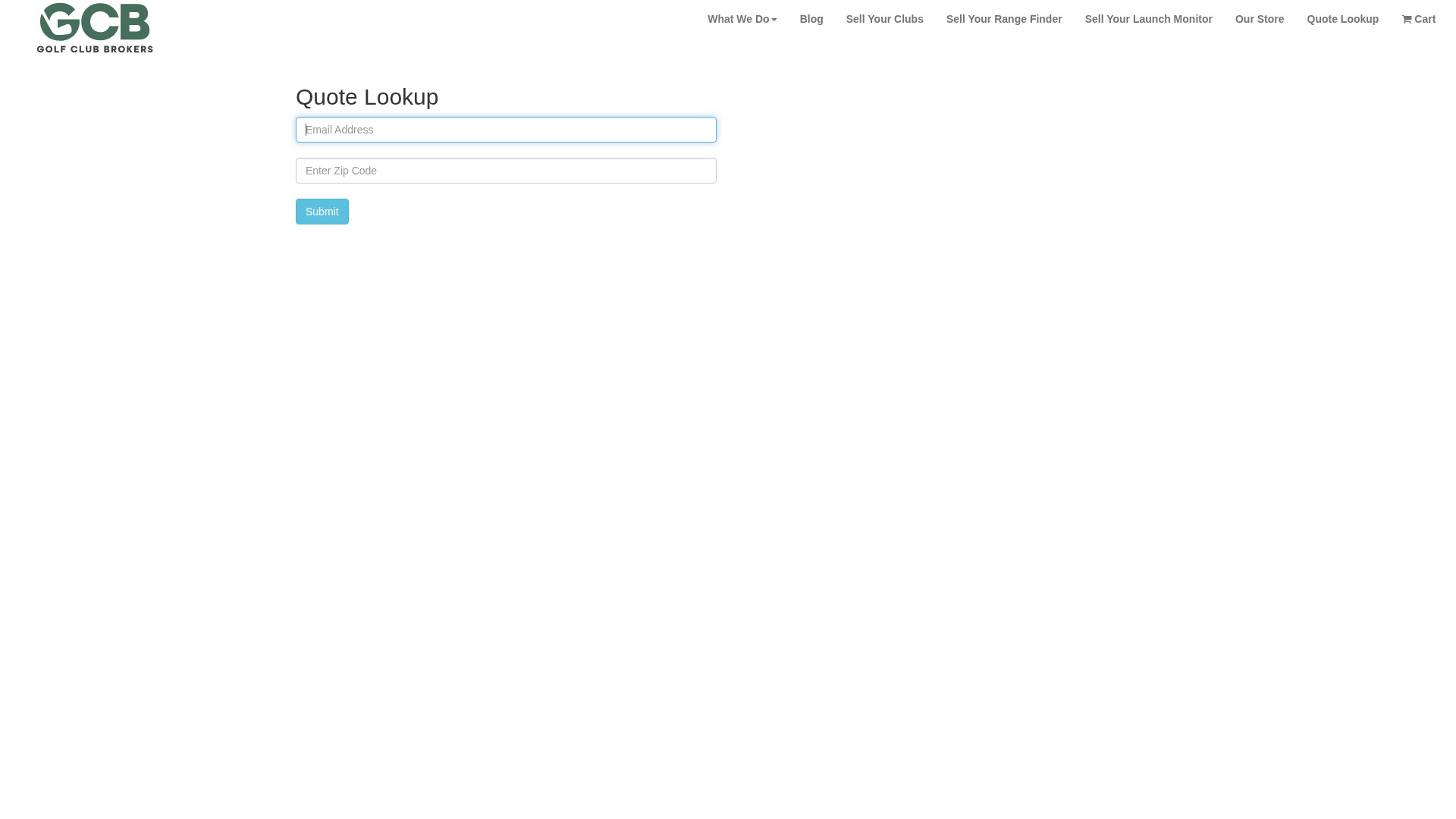 Screenshot of golfclubbrokers.com