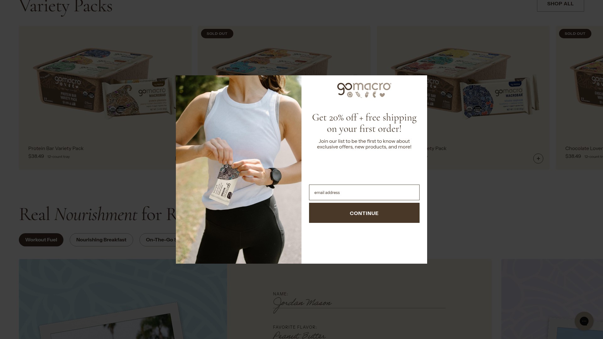Screenshot of gomacro.com