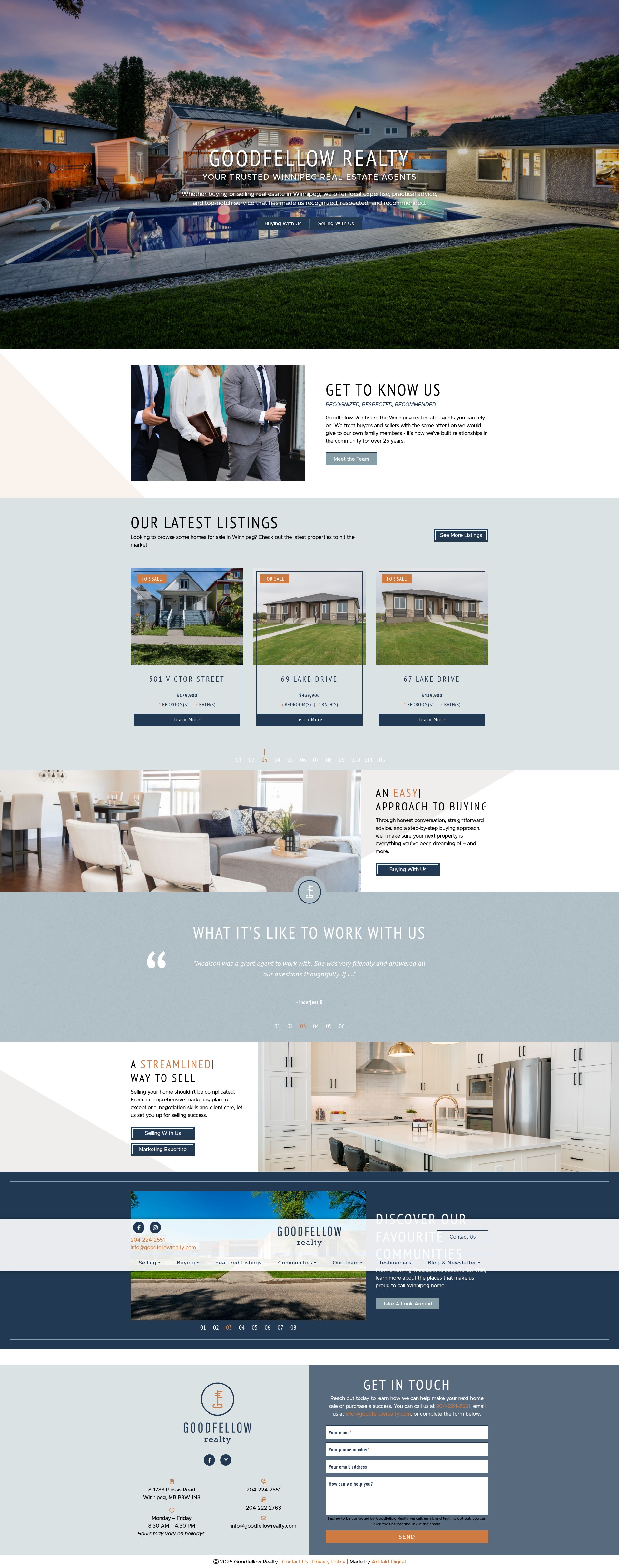 Screenshot of goodfellowrealty.com