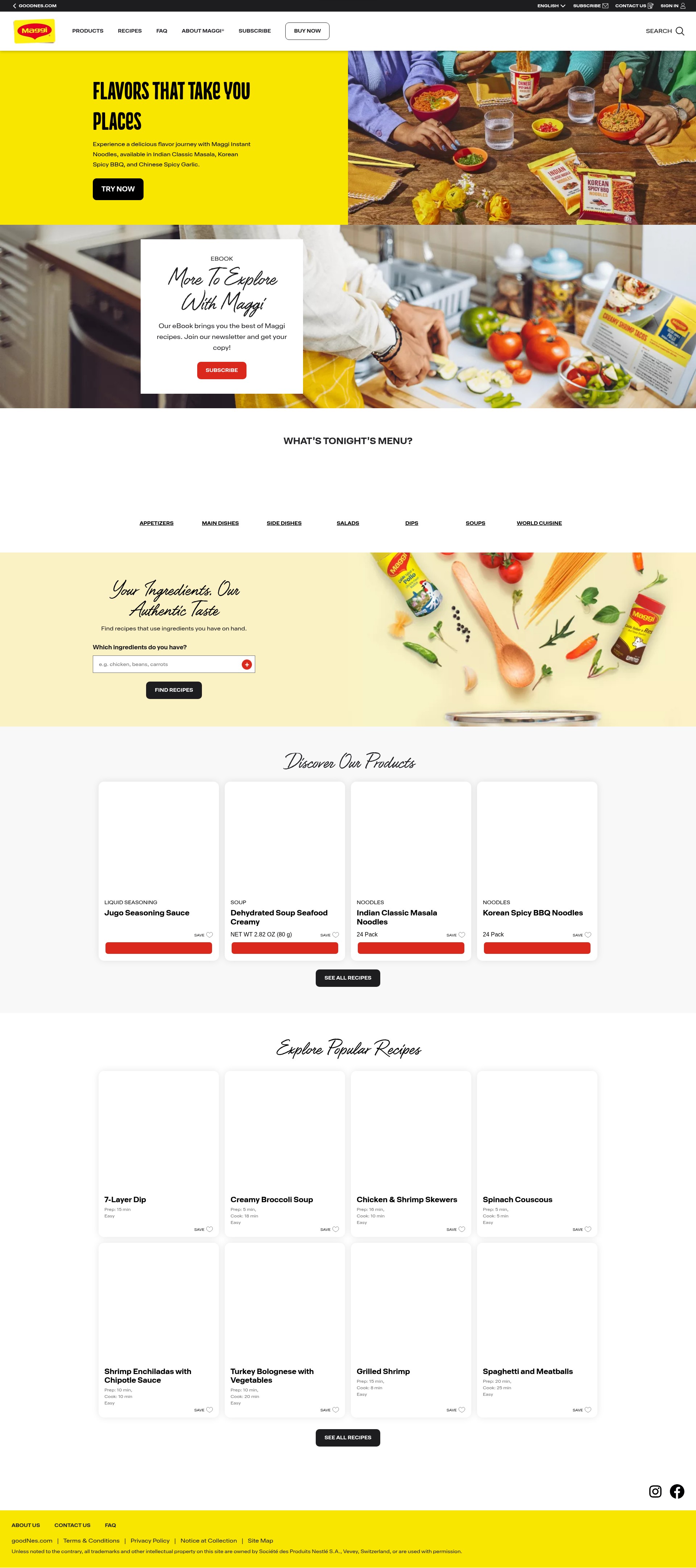 Screenshot of goodnes.com