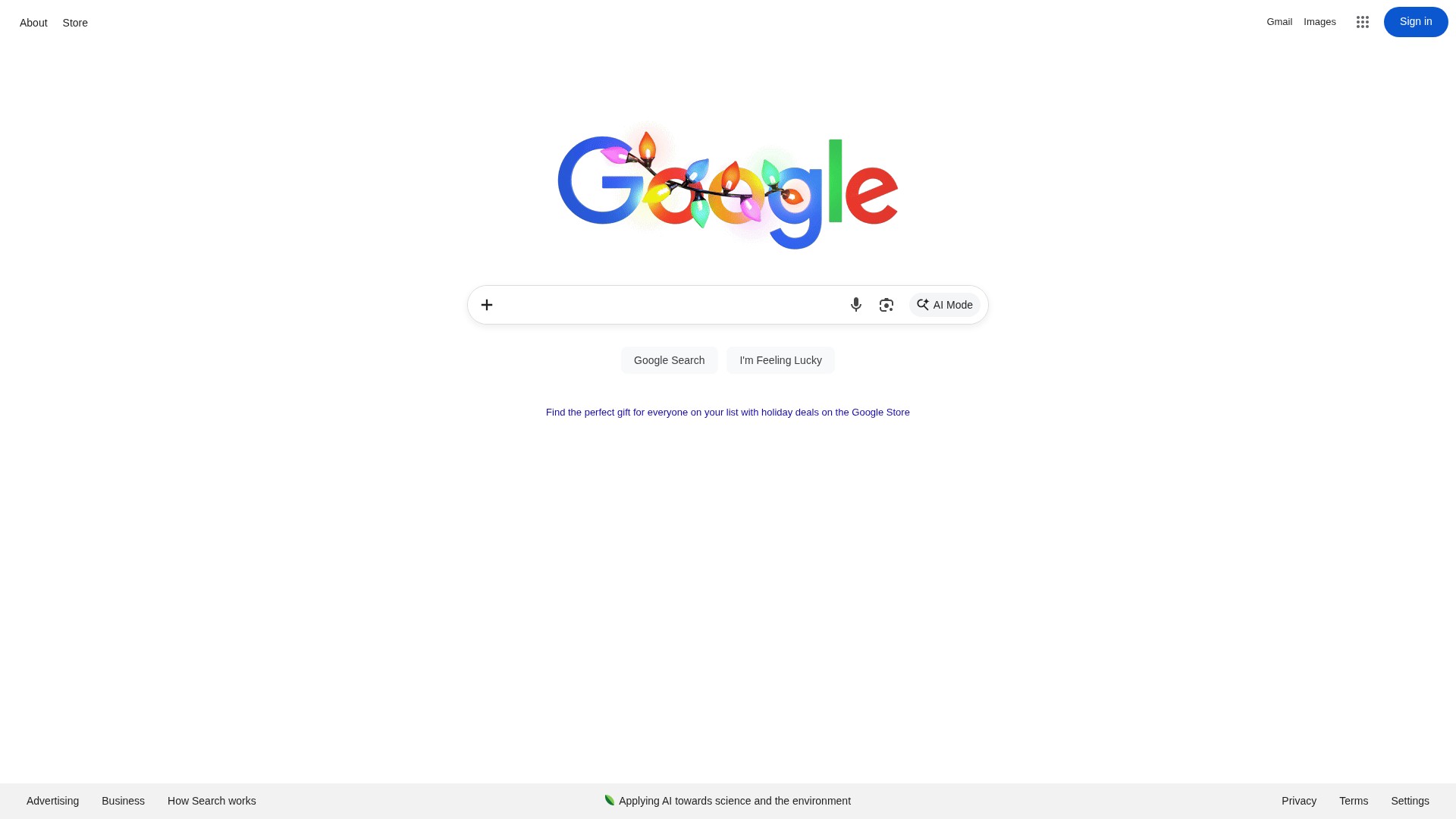 Screenshot of google.com.co