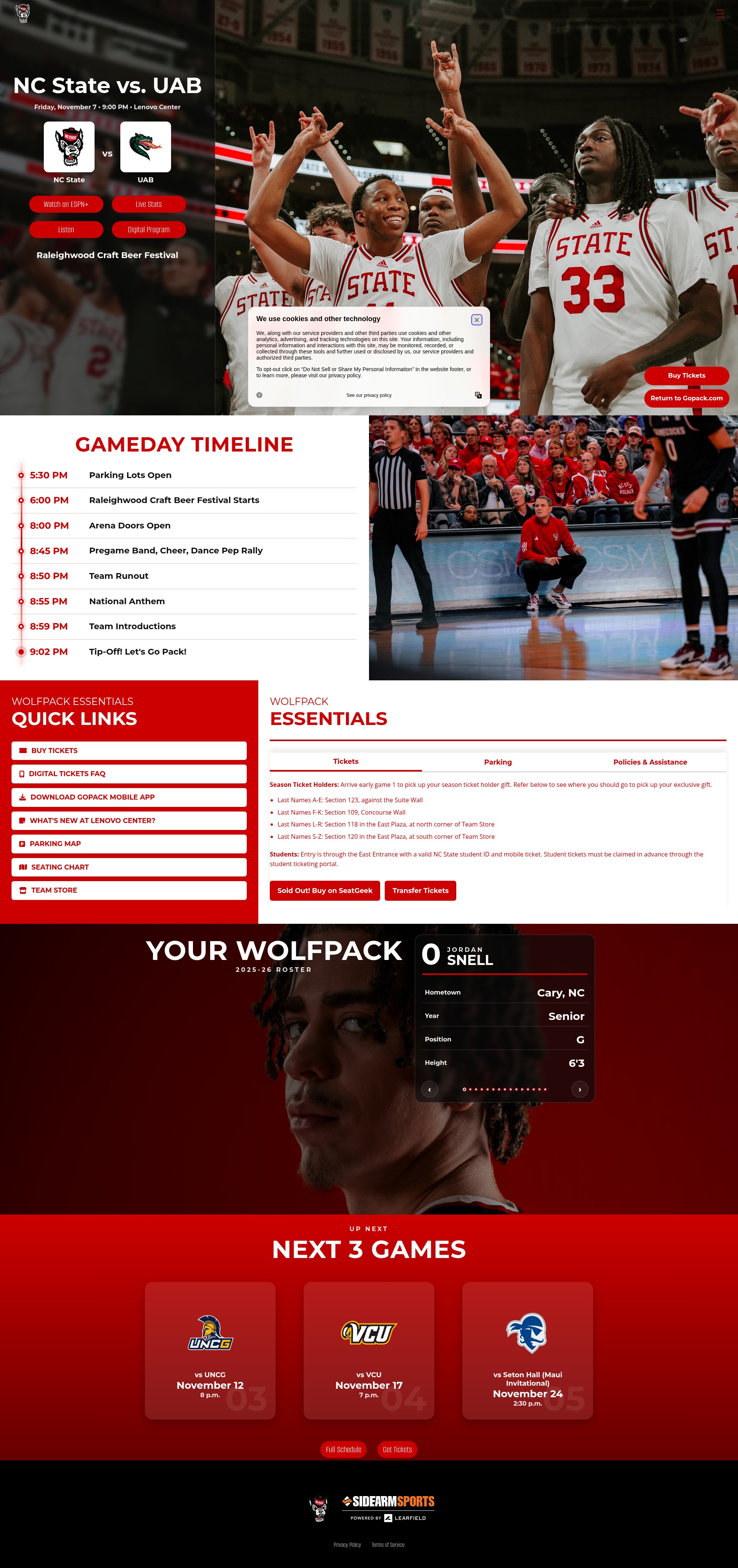 Screenshot of gopack.com