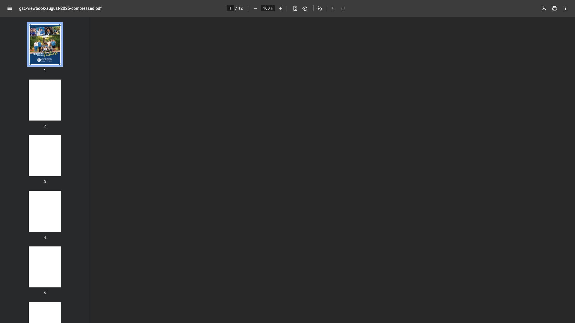 Screenshot of gordonstate.edu