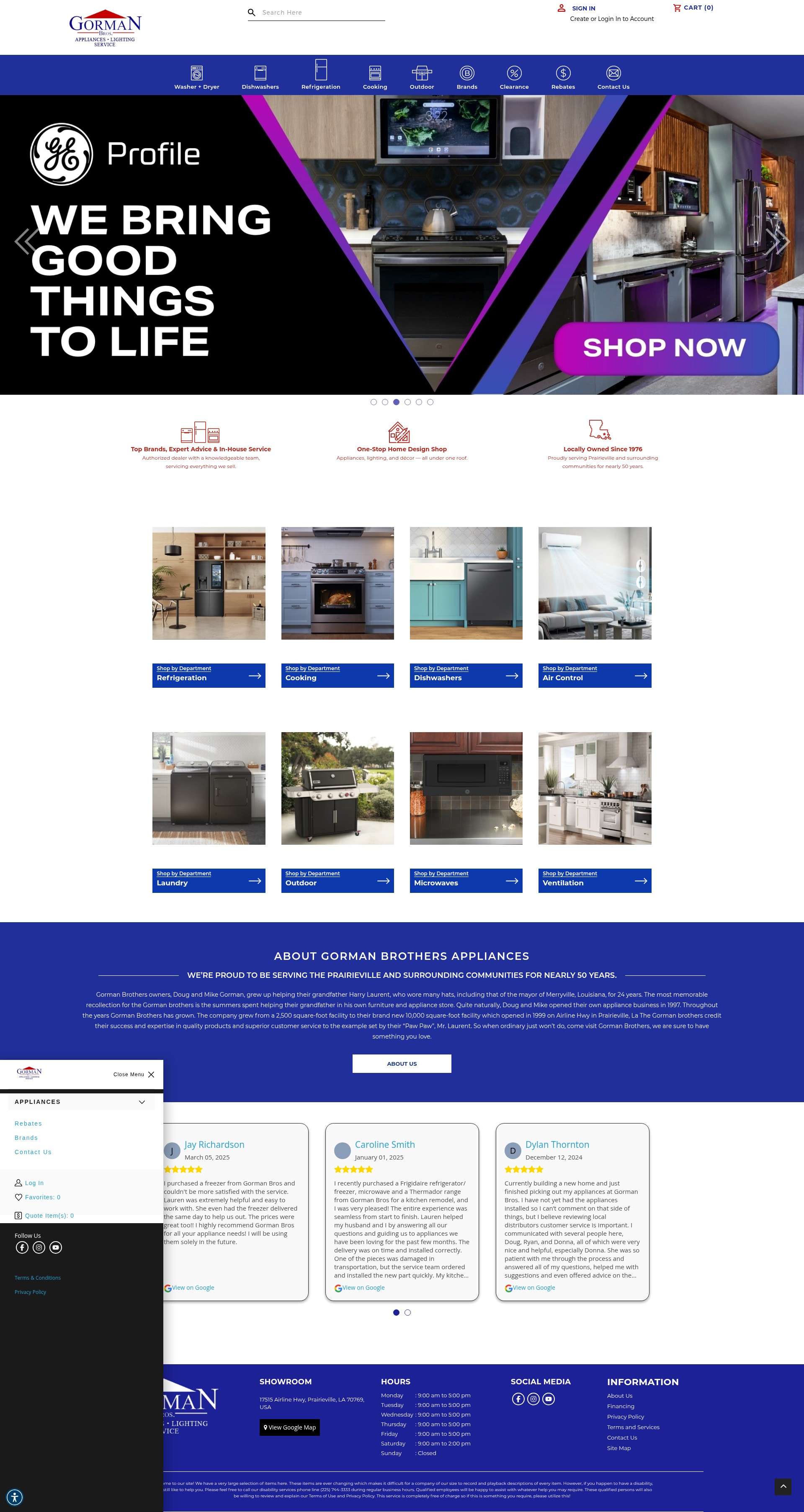 Screenshot of gormanbros.net