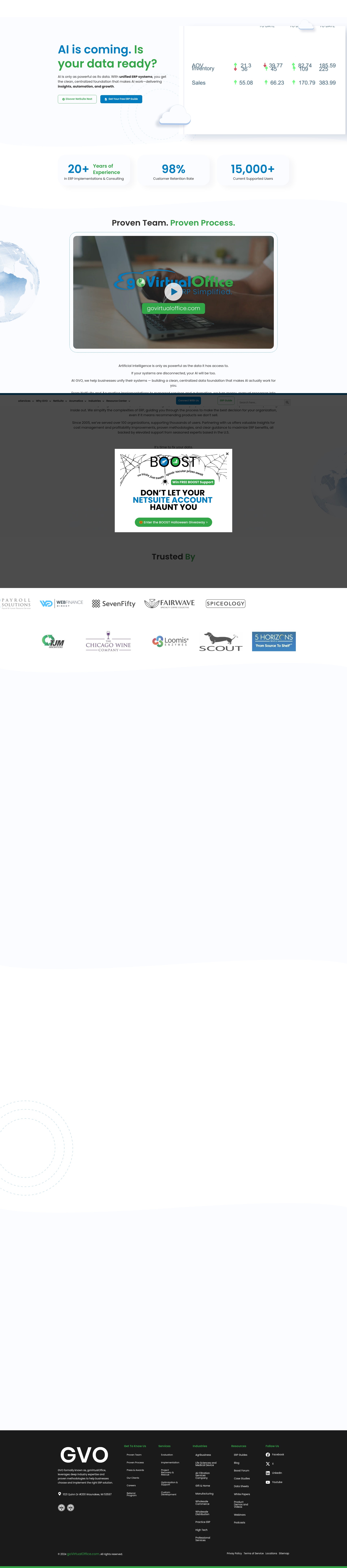 Screenshot of govirtualoffice.com