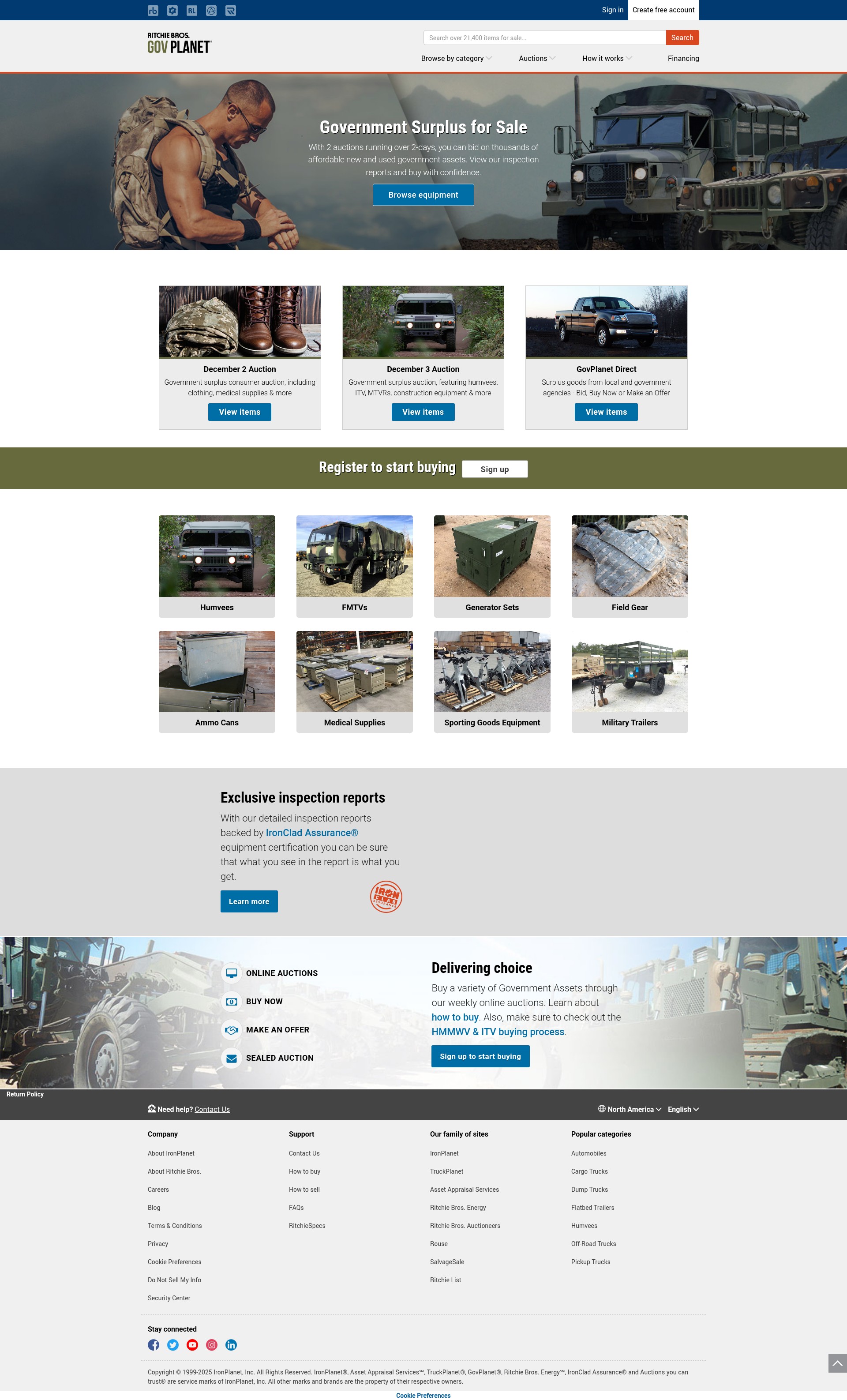 Screenshot of govplanet.com