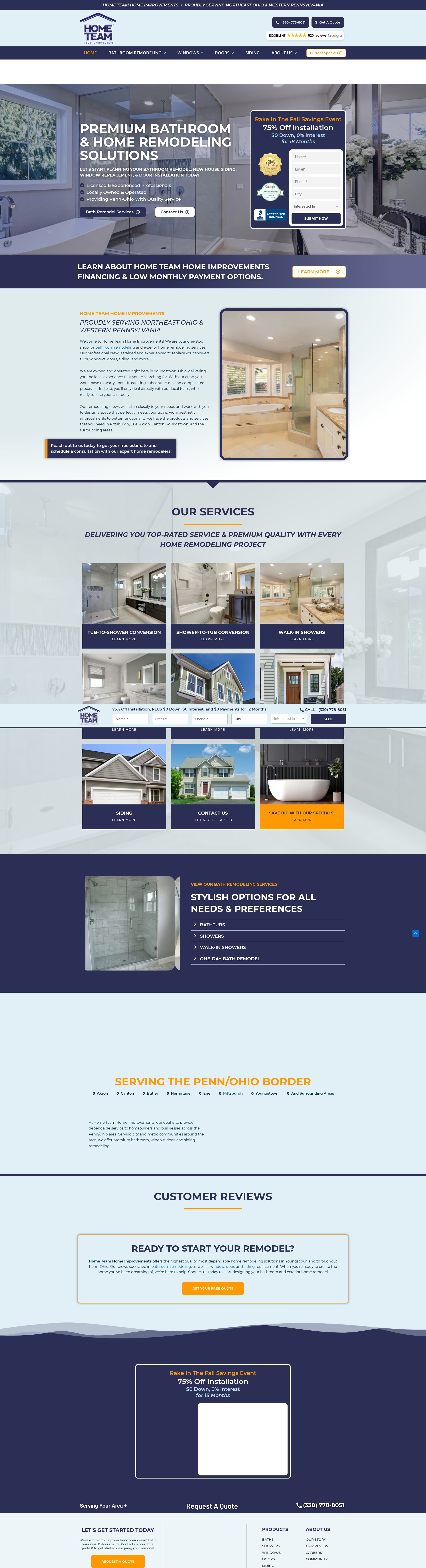 Screenshot of gowithhometeam.com