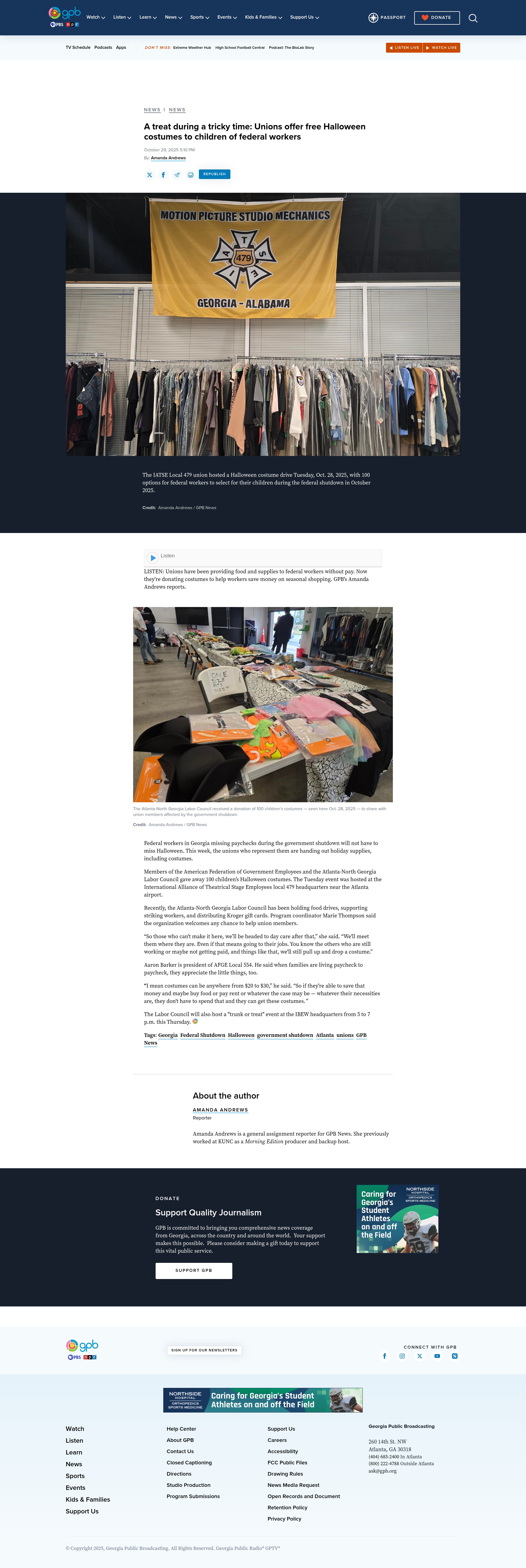Screenshot of gpb.org