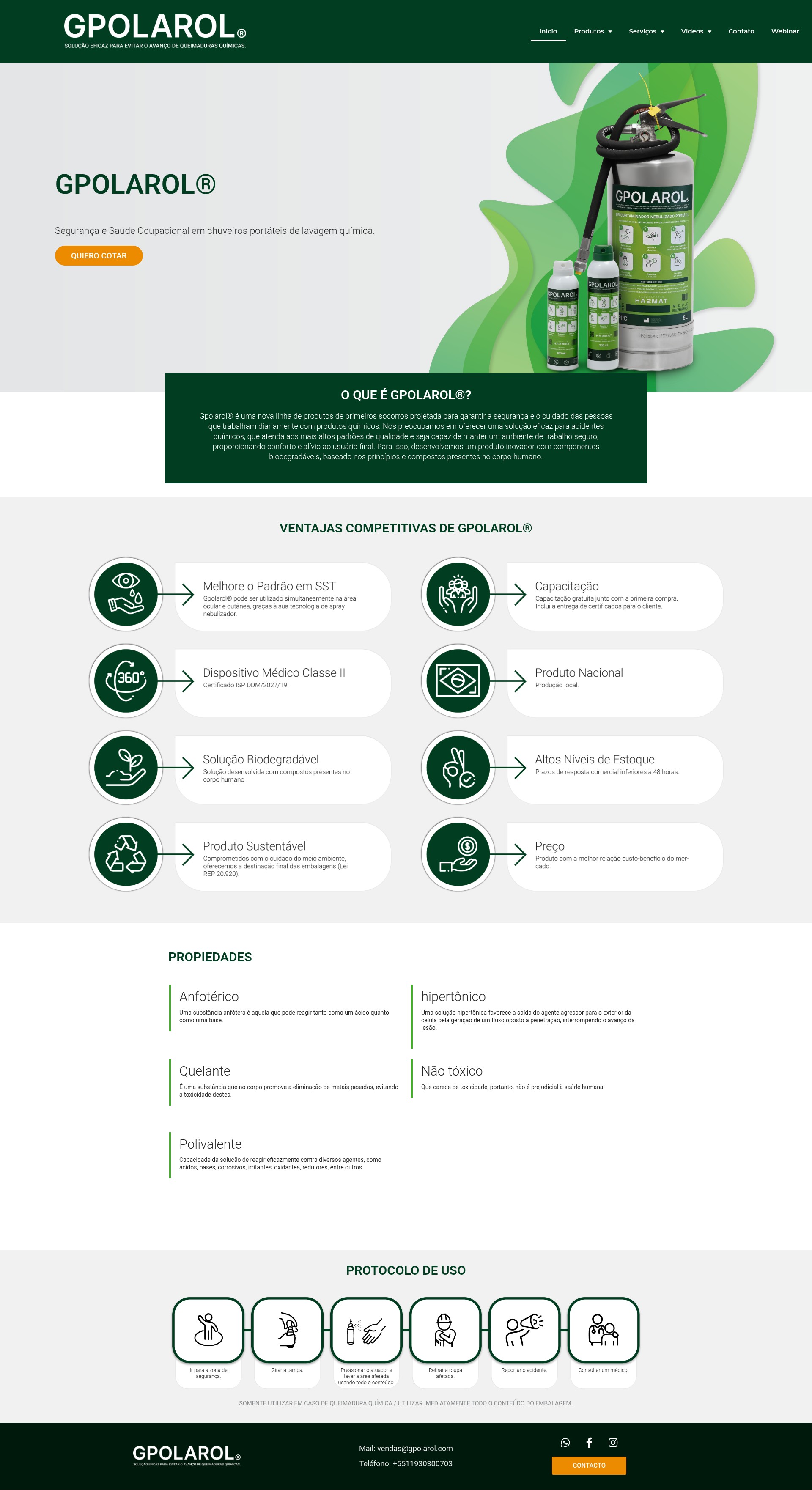 Screenshot of gpolarol.com
