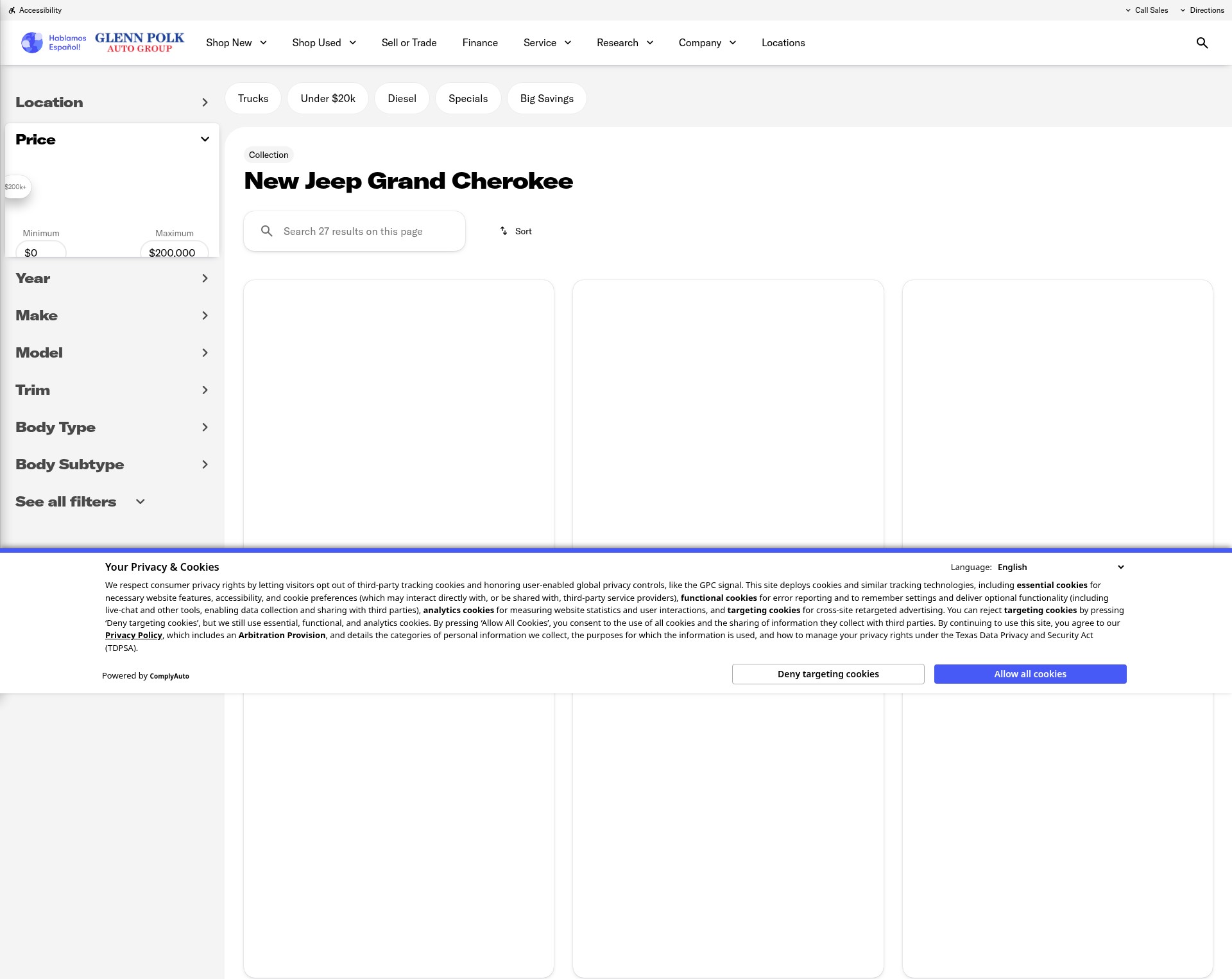 Screenshot of gpolk.com