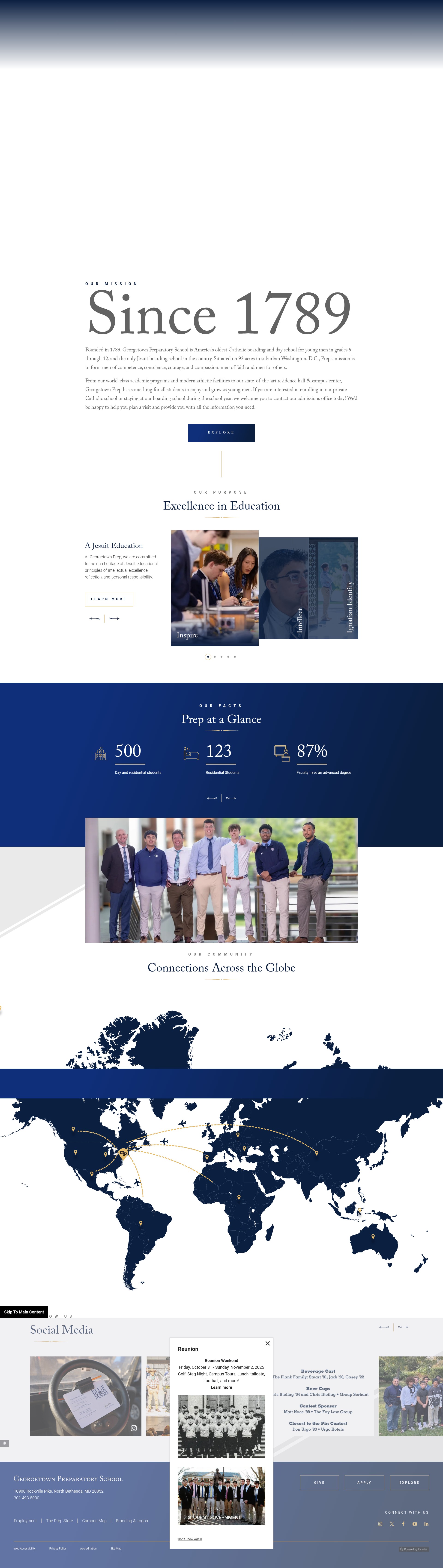 Screenshot of gprep.org