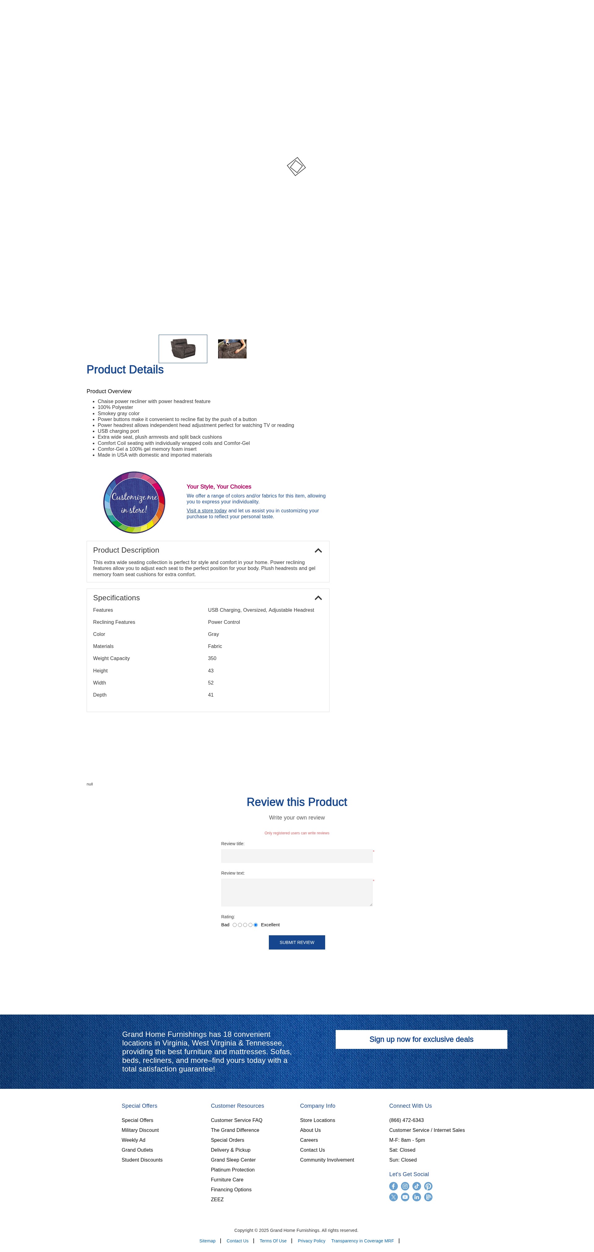 Screenshot of grandhf.com