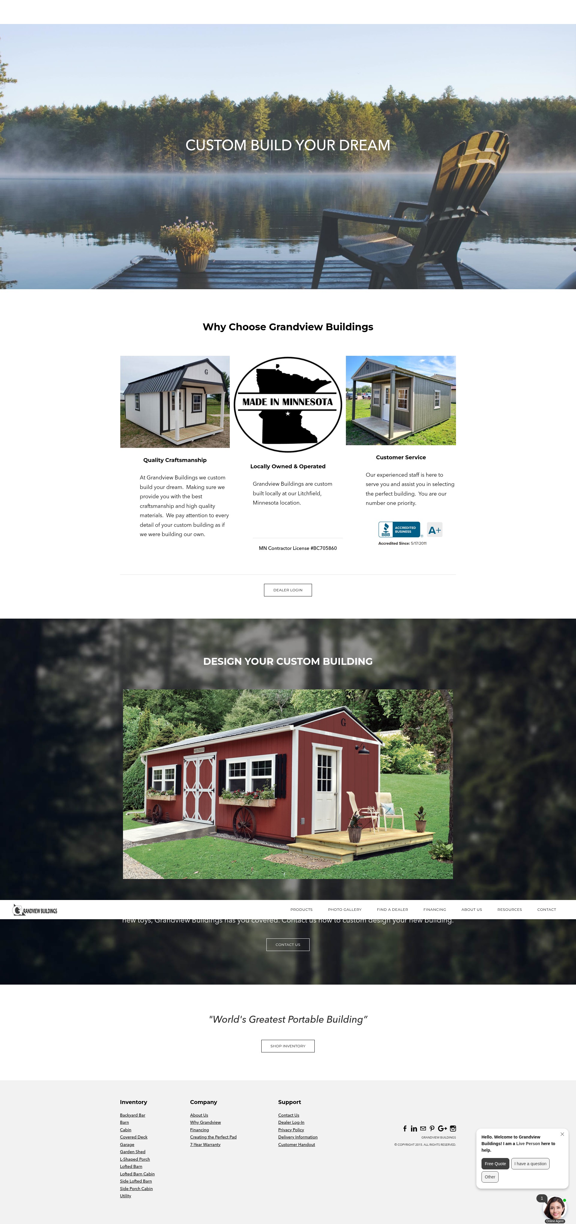 Screenshot of grandviewbuildings.com