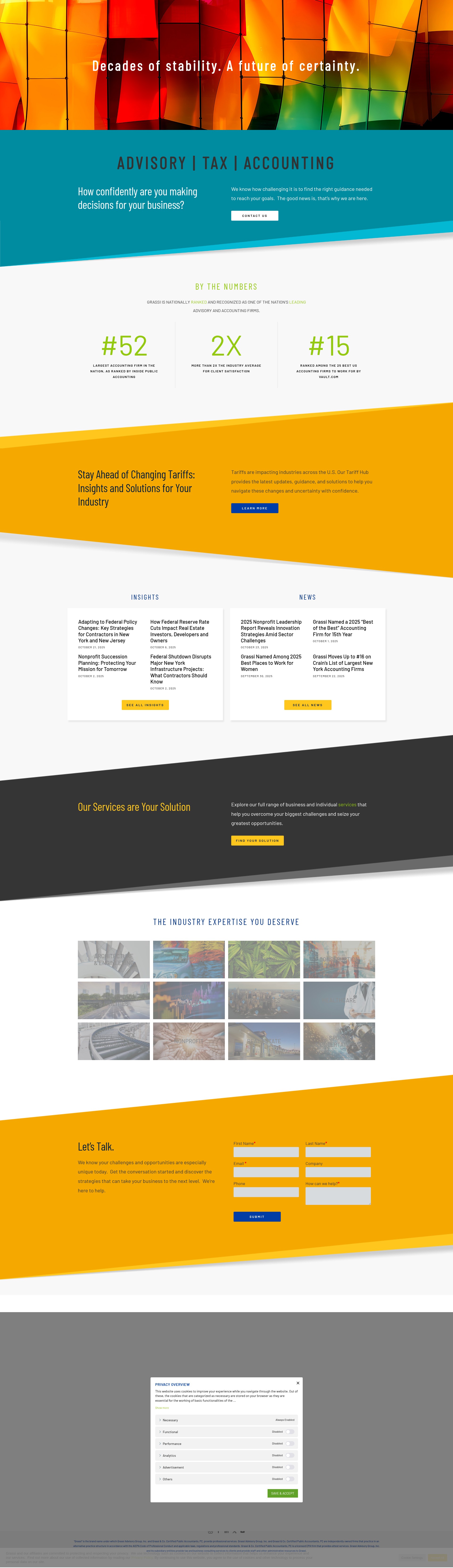Screenshot of grassicpas.com