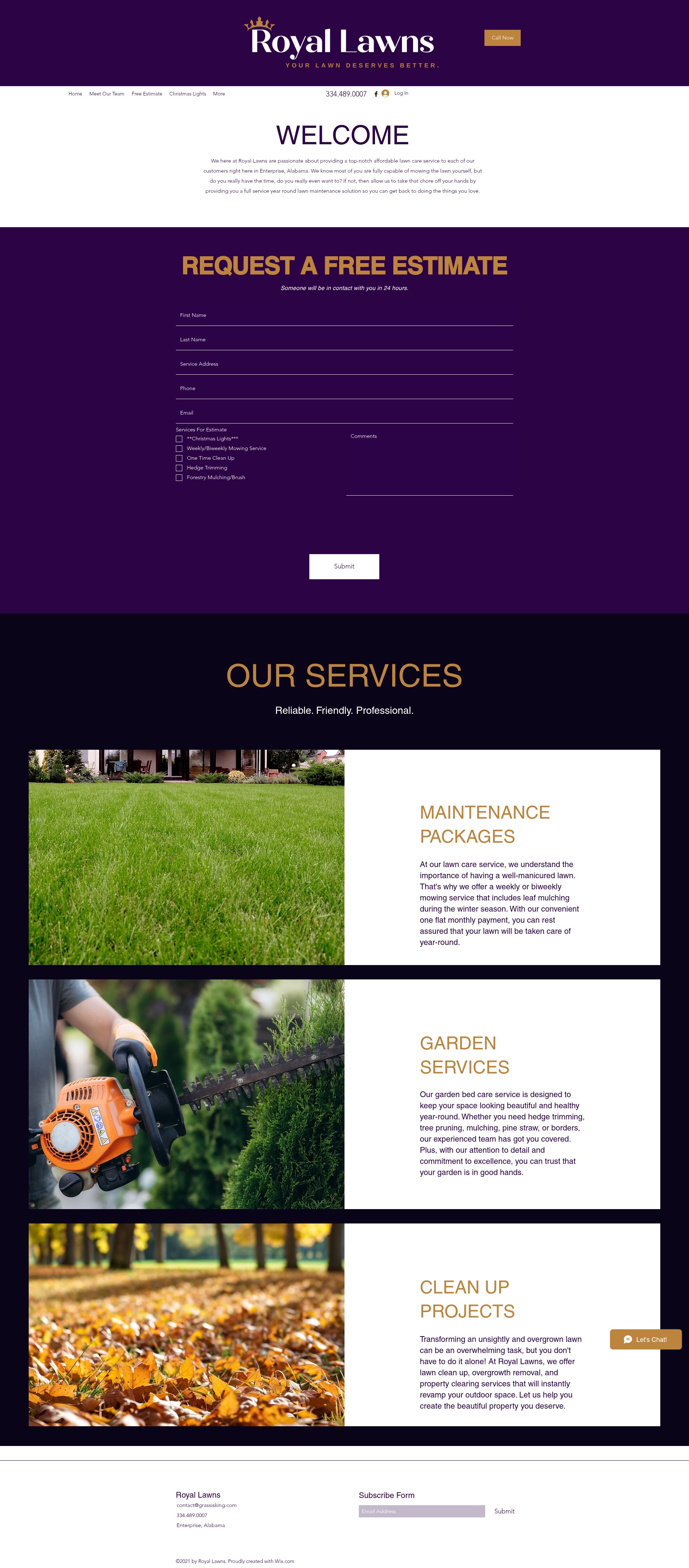 Screenshot of grassisking.com