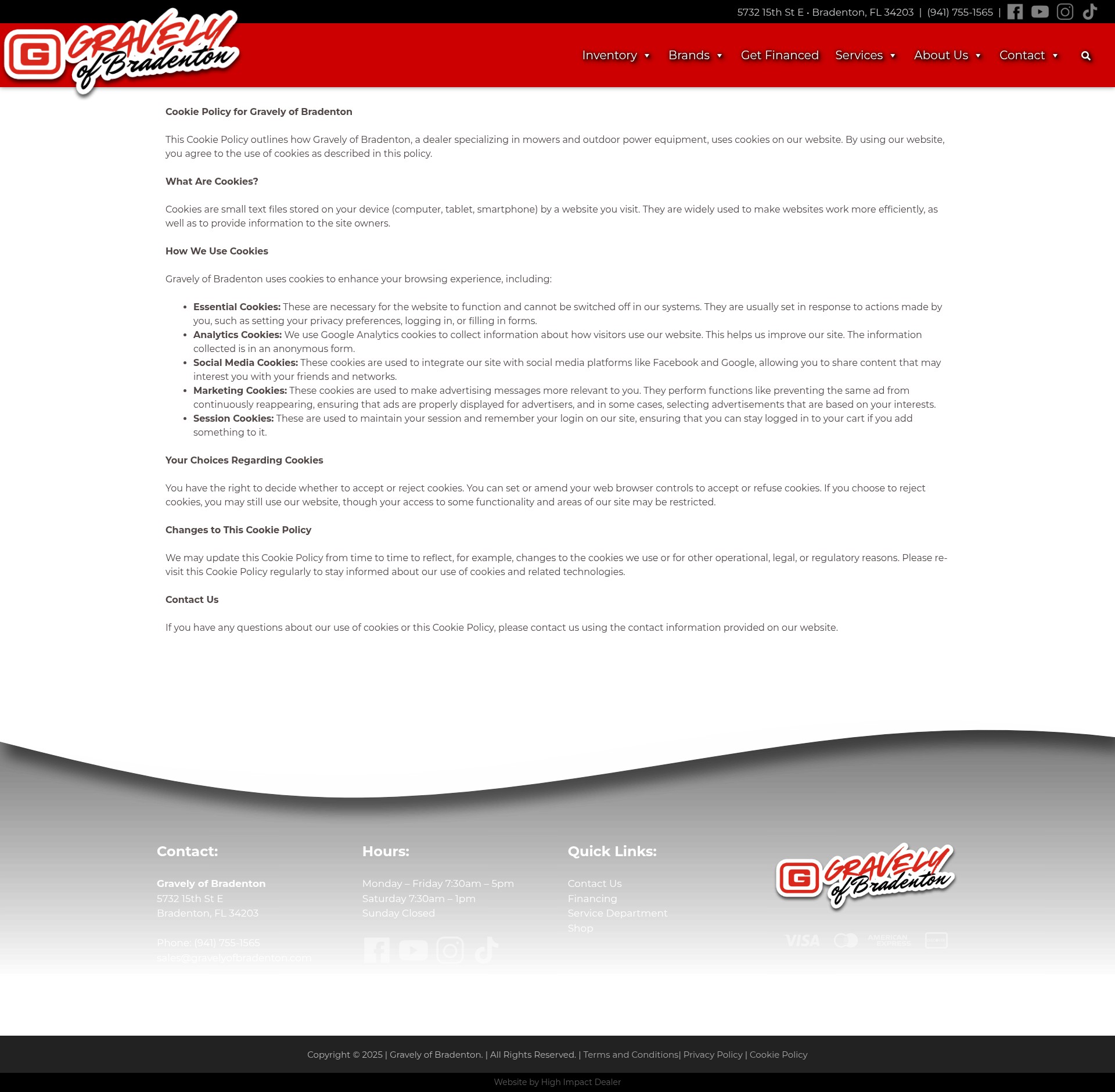 Screenshot of gravelyofbradenton.com