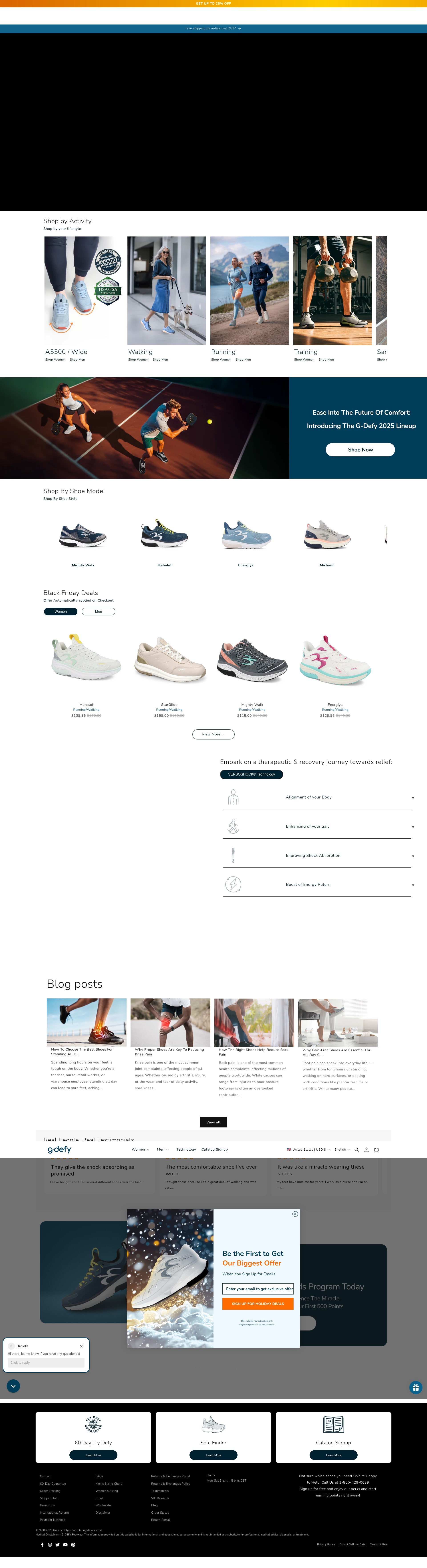 Screenshot of gravitydefyer.com