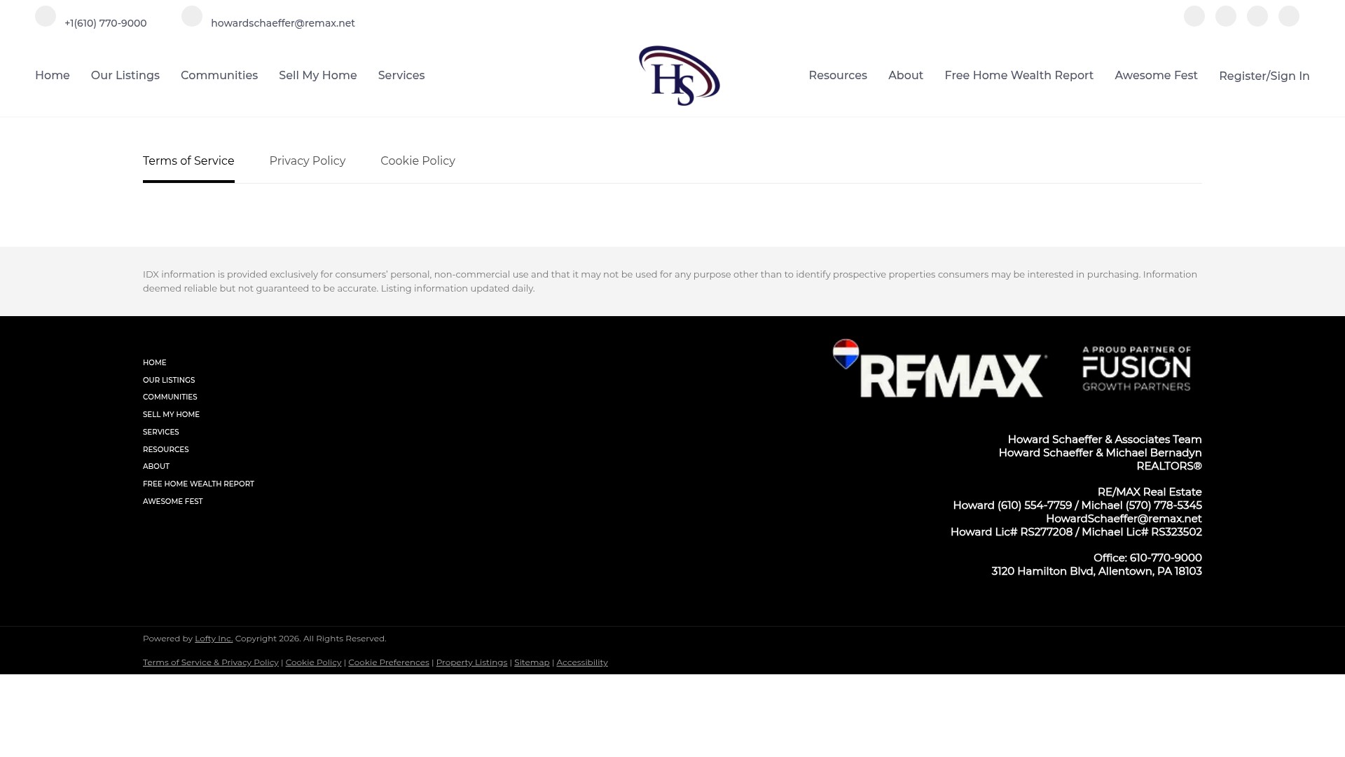 Screenshot of greaterlehighvalleyrealestate.com