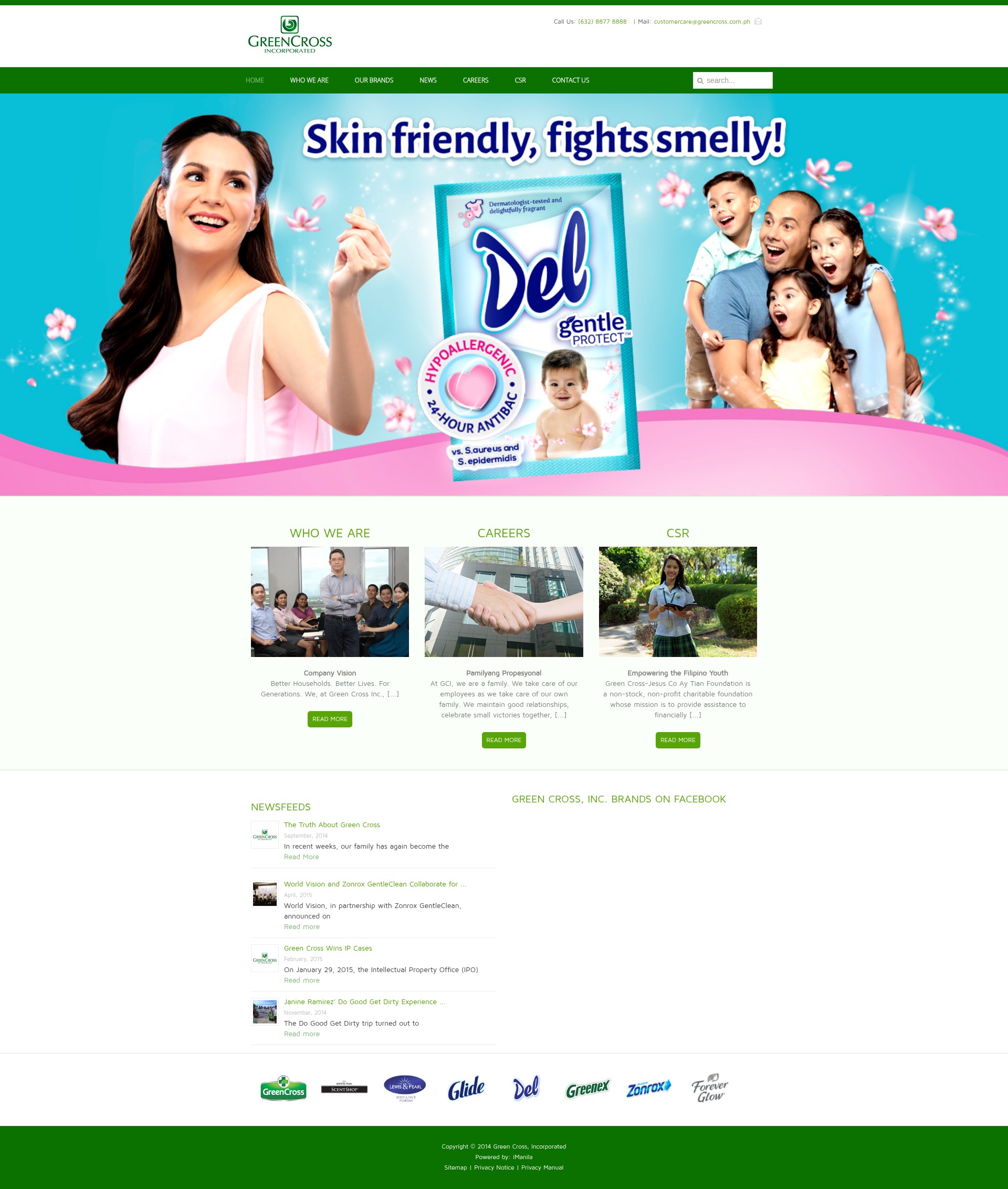 Screenshot of greencross.com.ph