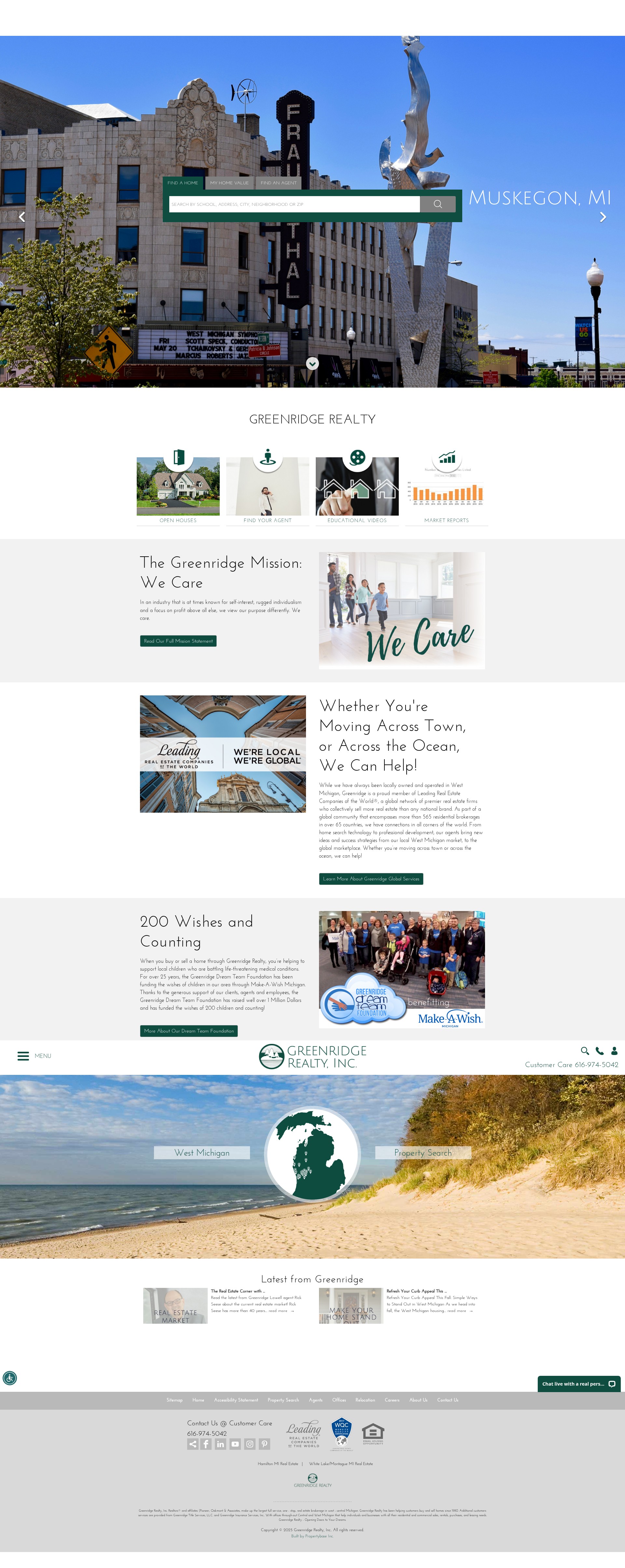 Screenshot of greenridge.com