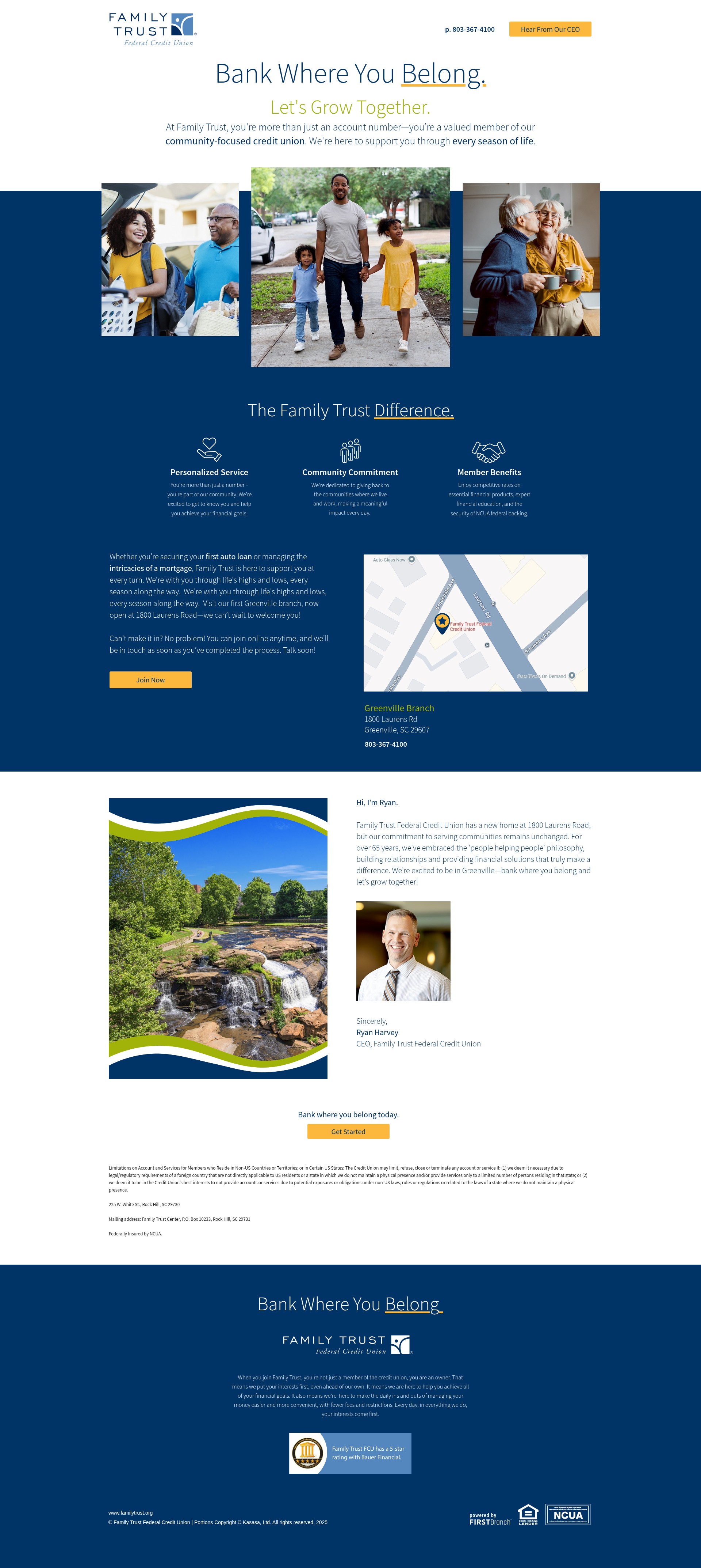 Screenshot of greenville-location.familytrust.org